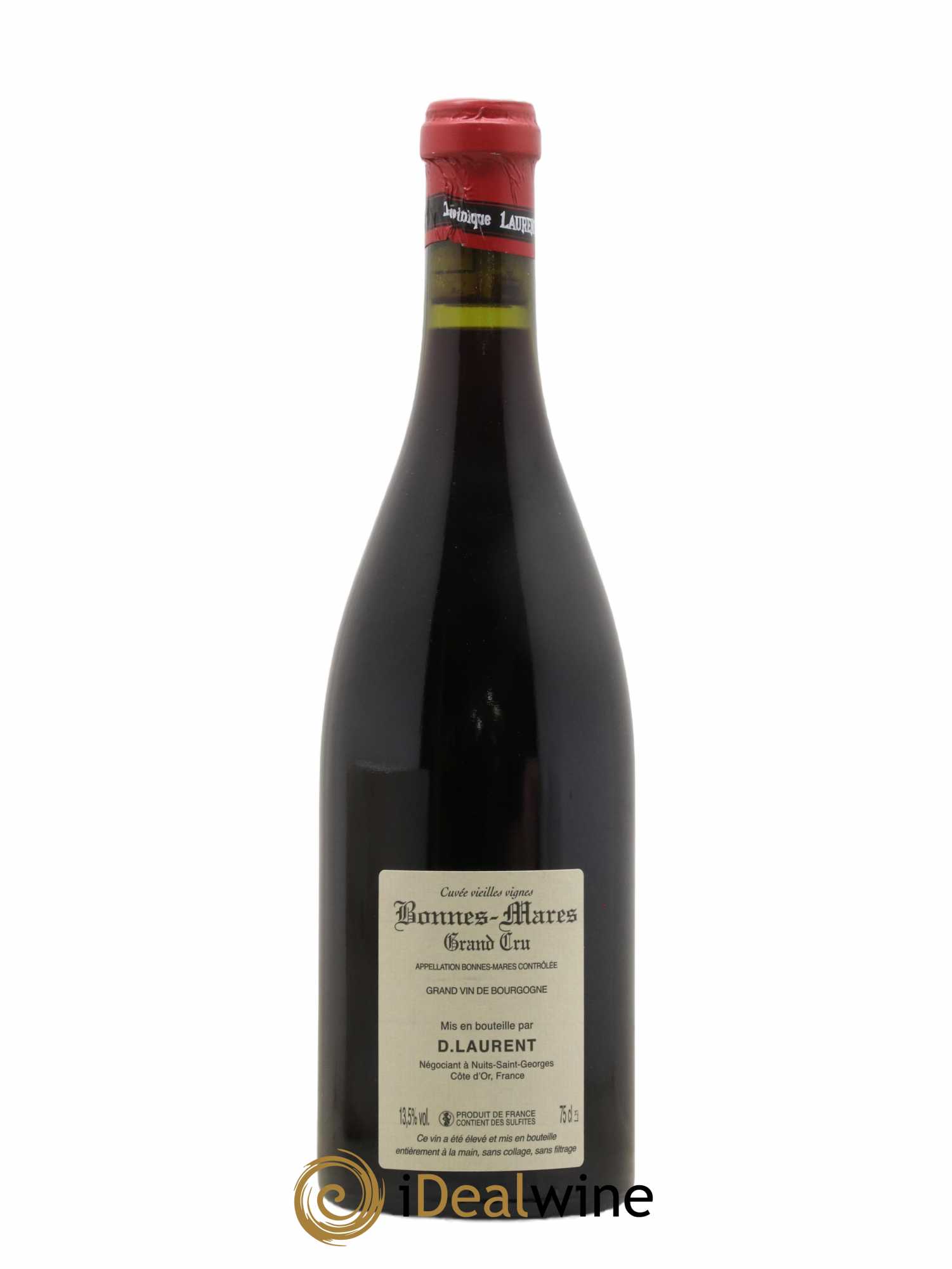 Bonnes-Mares Grand Cru Grande Cuvée Vieilles Vignes Dominique Laurent 2012 - Lot of 1 bottle - 1