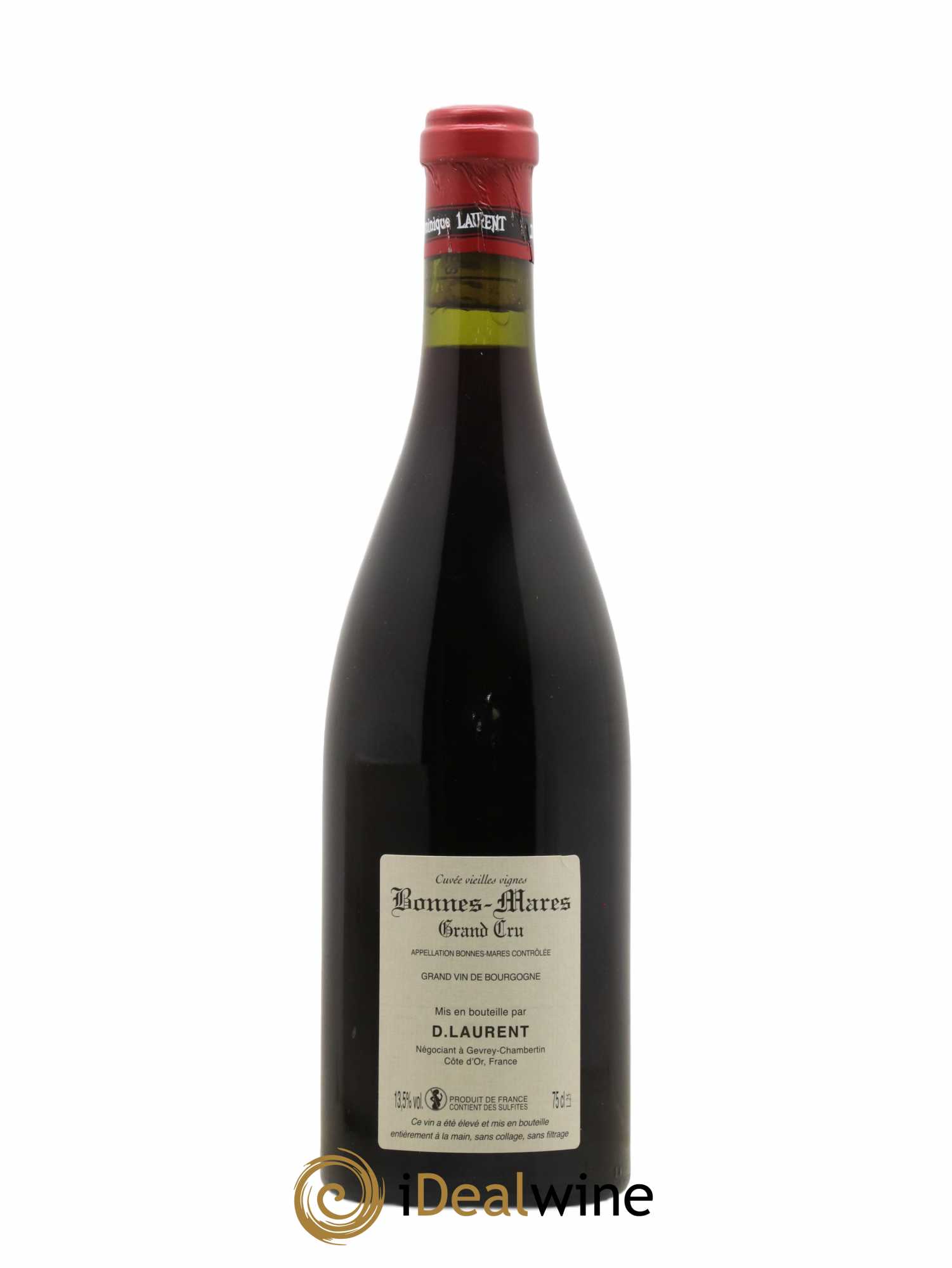 Bonnes-Mares Grand Cru Grande Cuvée Vieilles Vignes Dominique Laurent 2015 - Lot de 1 bouteille - 1
