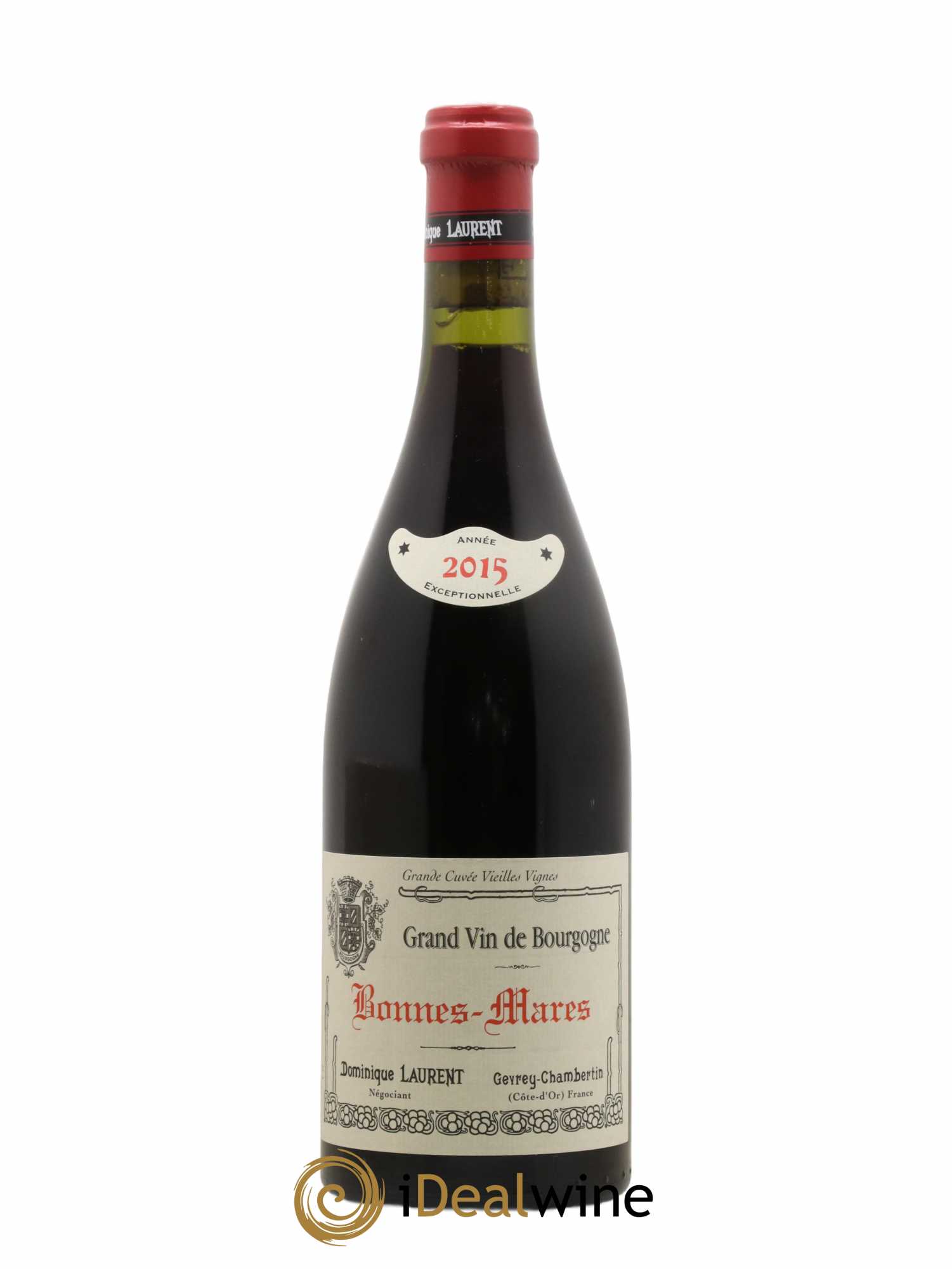 Bonnes-Mares Grand Cru Grande Cuvée Vieilles Vignes Dominique Laurent 2015 - Lot de 1 bouteille - 0