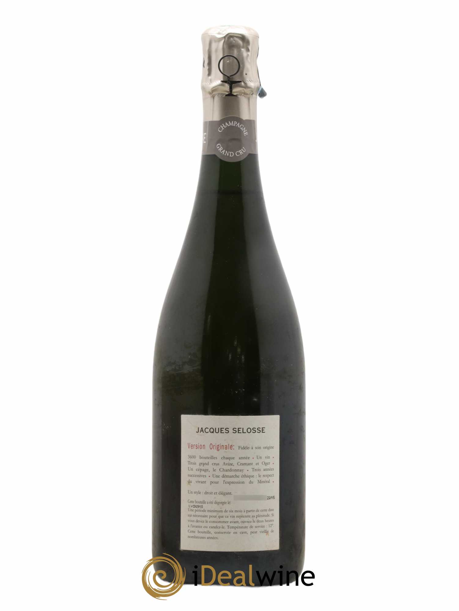 Version Originale Jacques Selosse - Lot of 1 bottle - 1