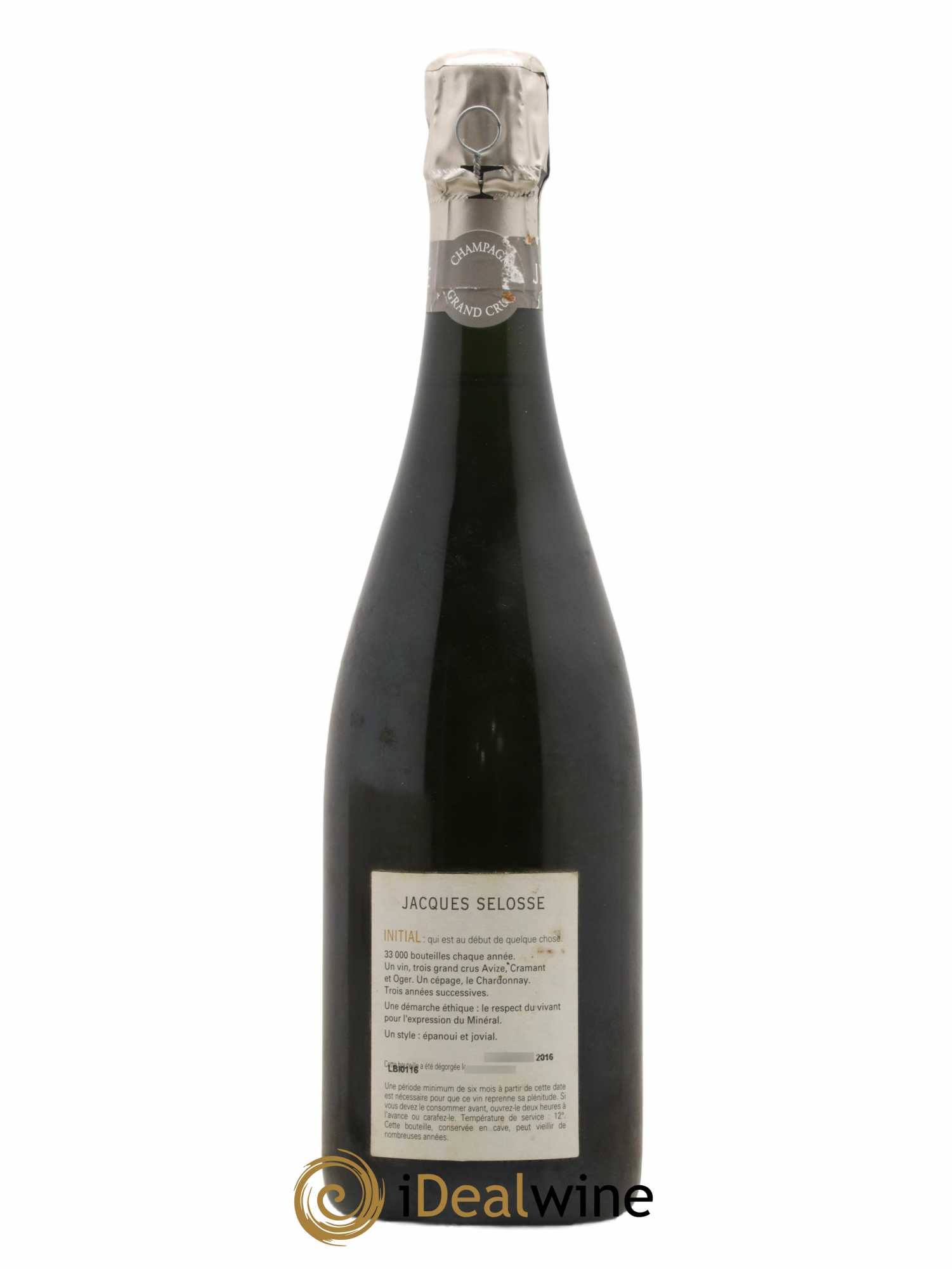 Initial Brut Jacques Selosse - Lot of 1 bottle - 1