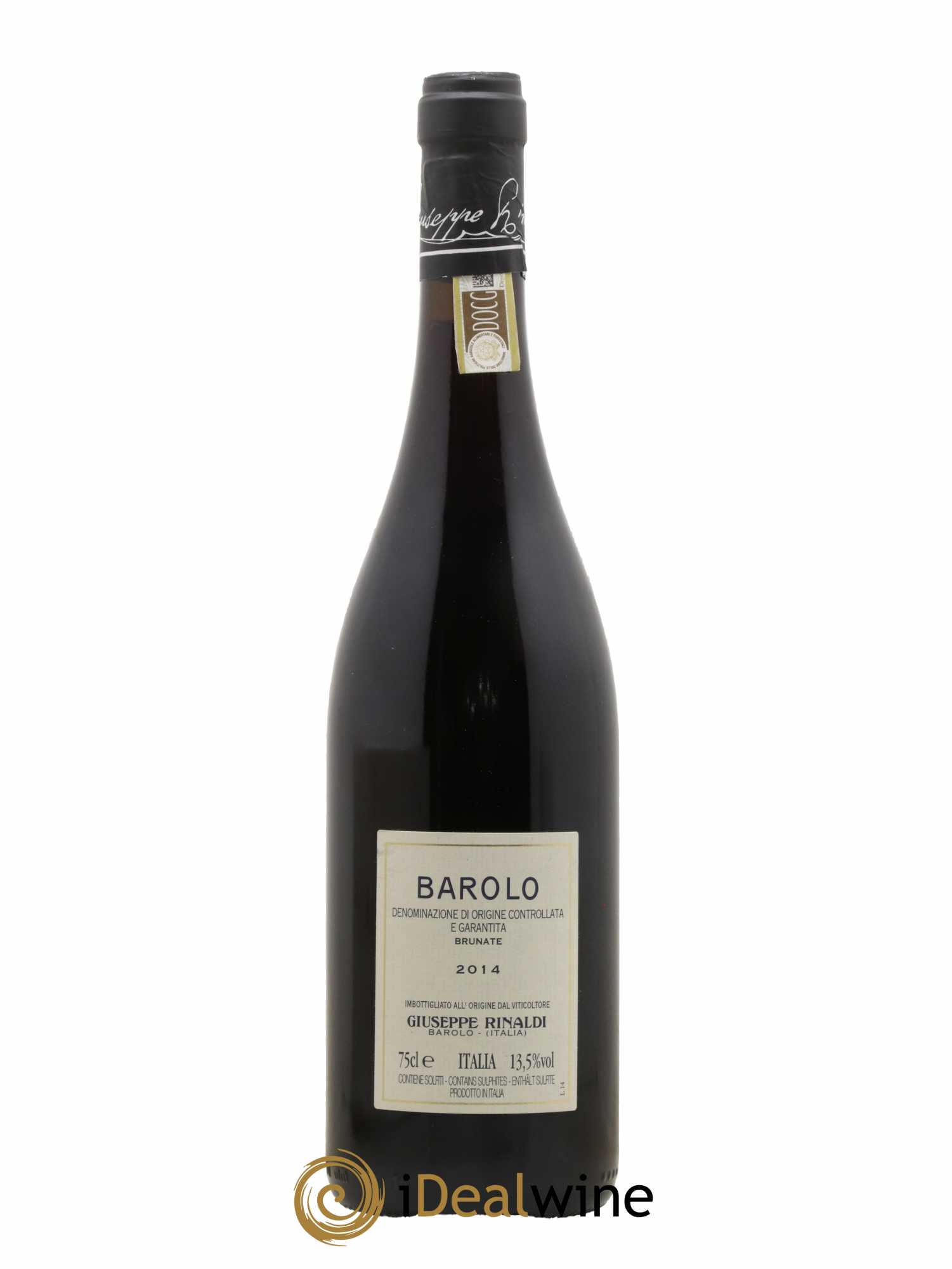 Barolo DOCG Brunate Giuseppe Rinaldi 2014 - Lot de 1 bouteille - 1
