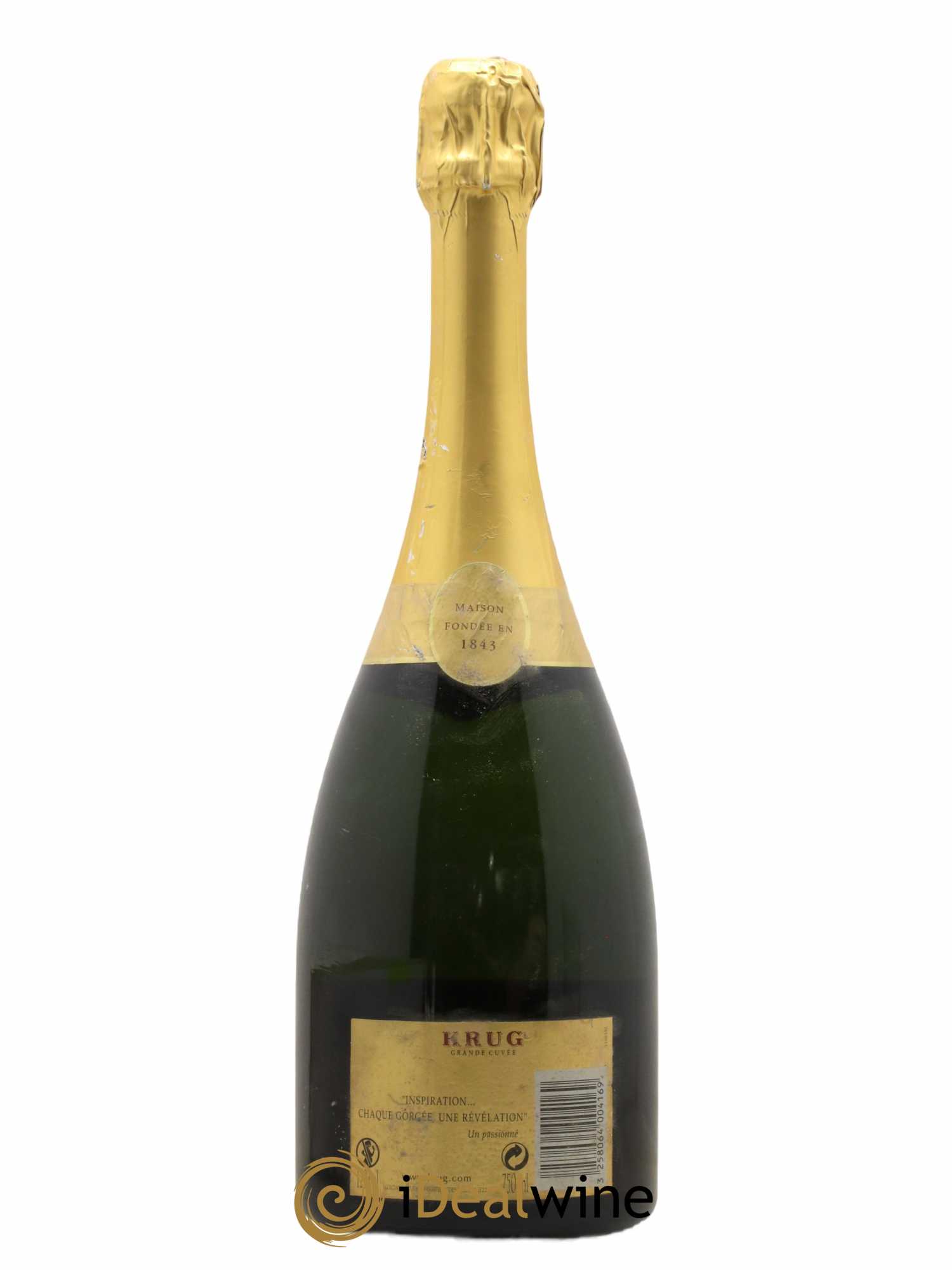 Grande Cuvée Brut Krug - Lot of 1 bottle - 1