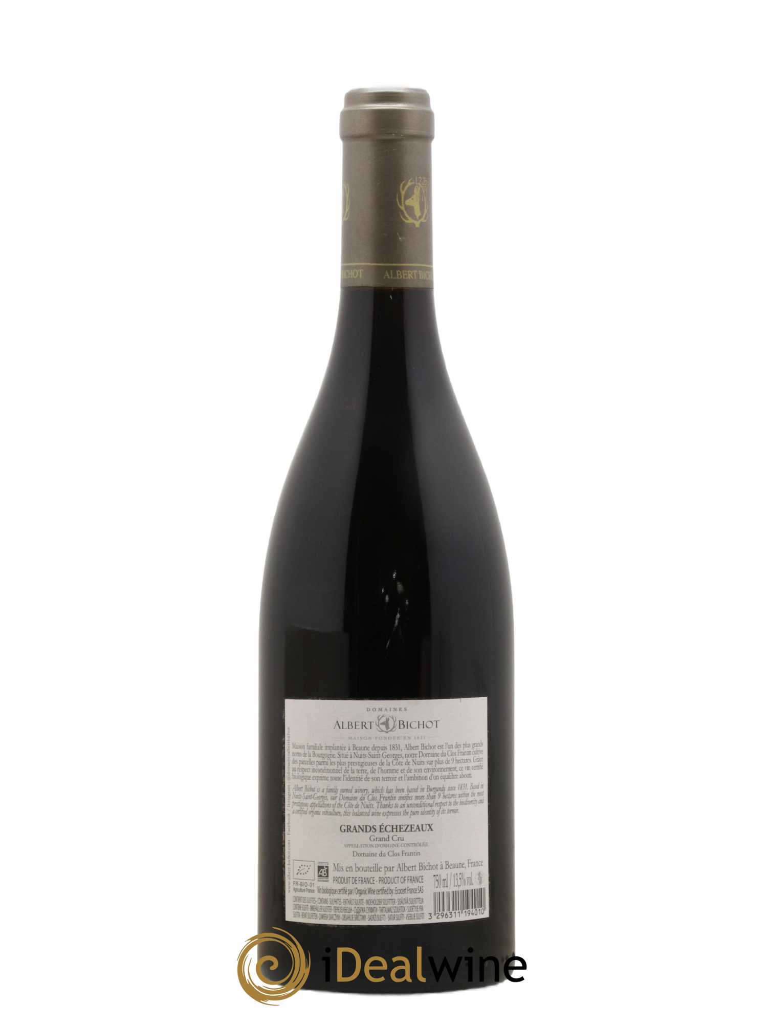 Grands-Echezeaux Grand Cru Clos Frantin - Albert Bichot  (sans prix de réserve) 2018 - Lot de 1 bouteille - 1