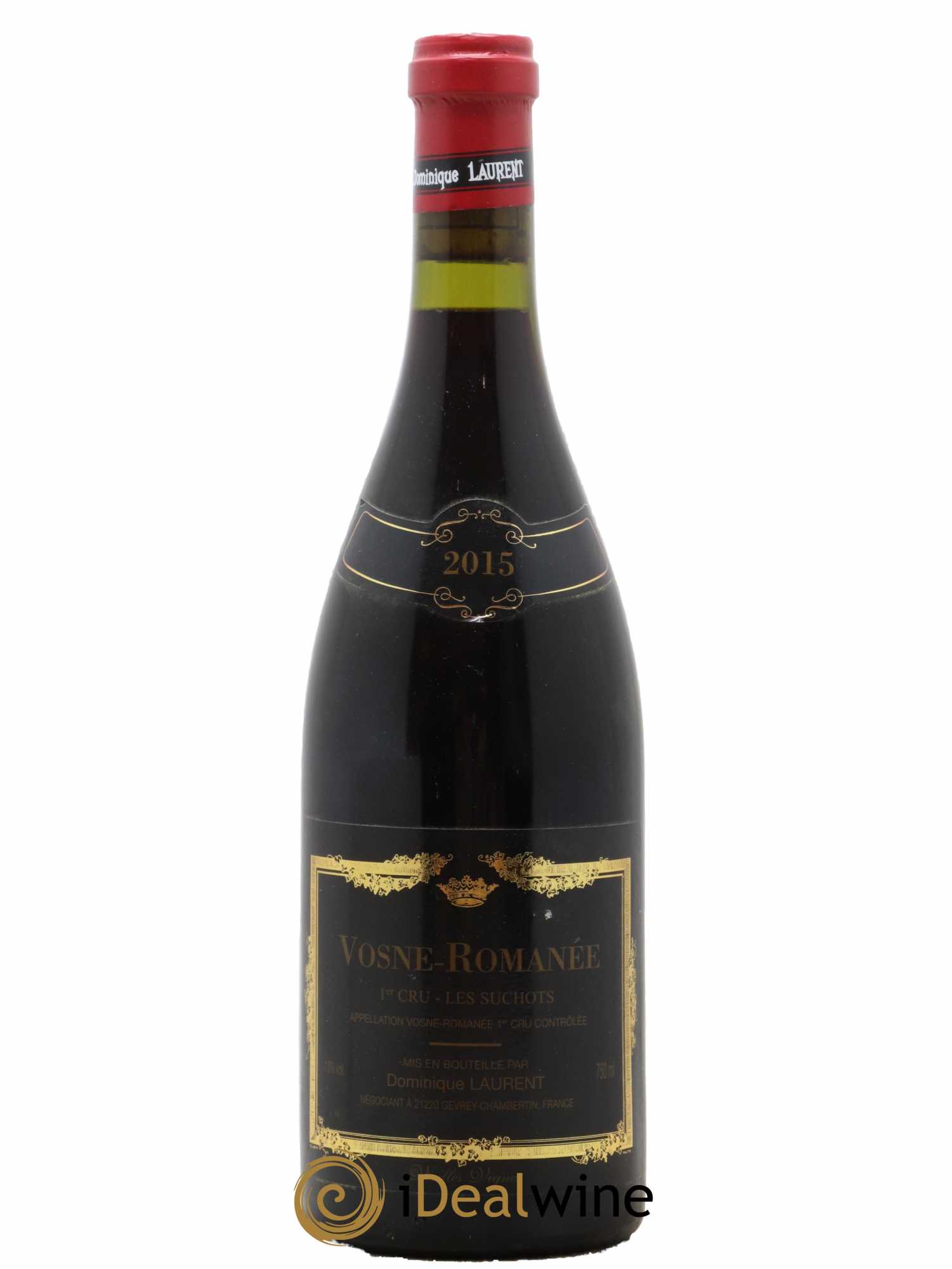 Vosne-Romanée 1er Cru Les Suchots Vieilles Vignes Dominique Laurent 2015 - Lot de 1 bouteille - 0