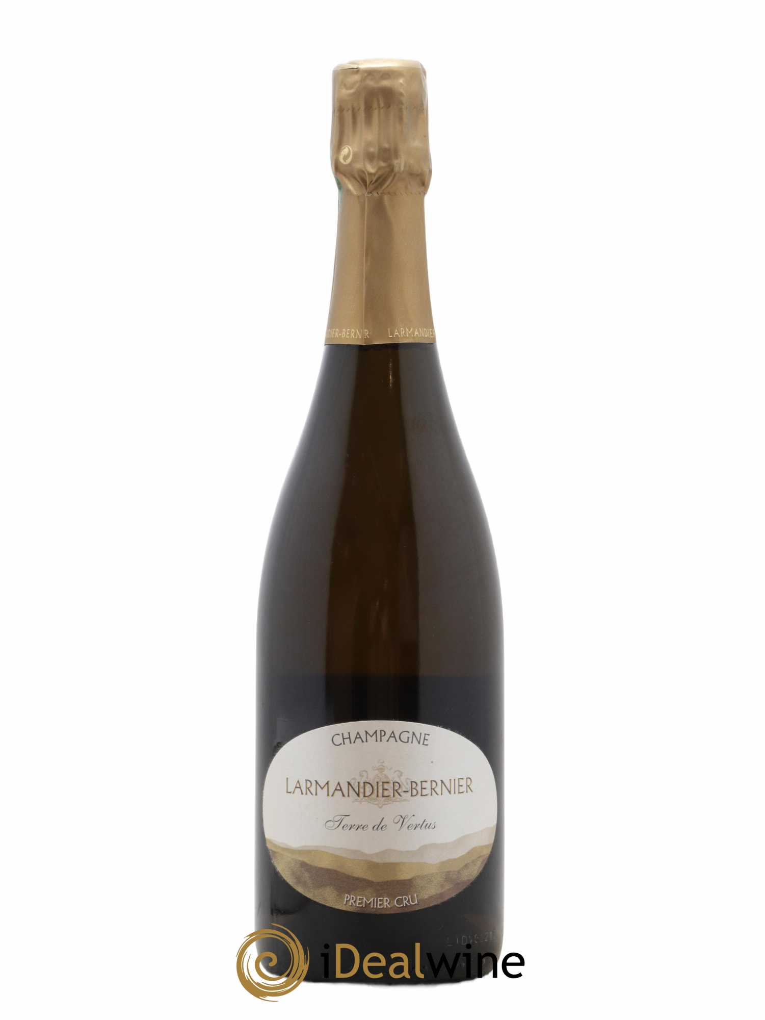 Terre de Vertus 1er Cru Non dosé Larmandier-Bernier 2008 - Lot de 1 bouteille - 0