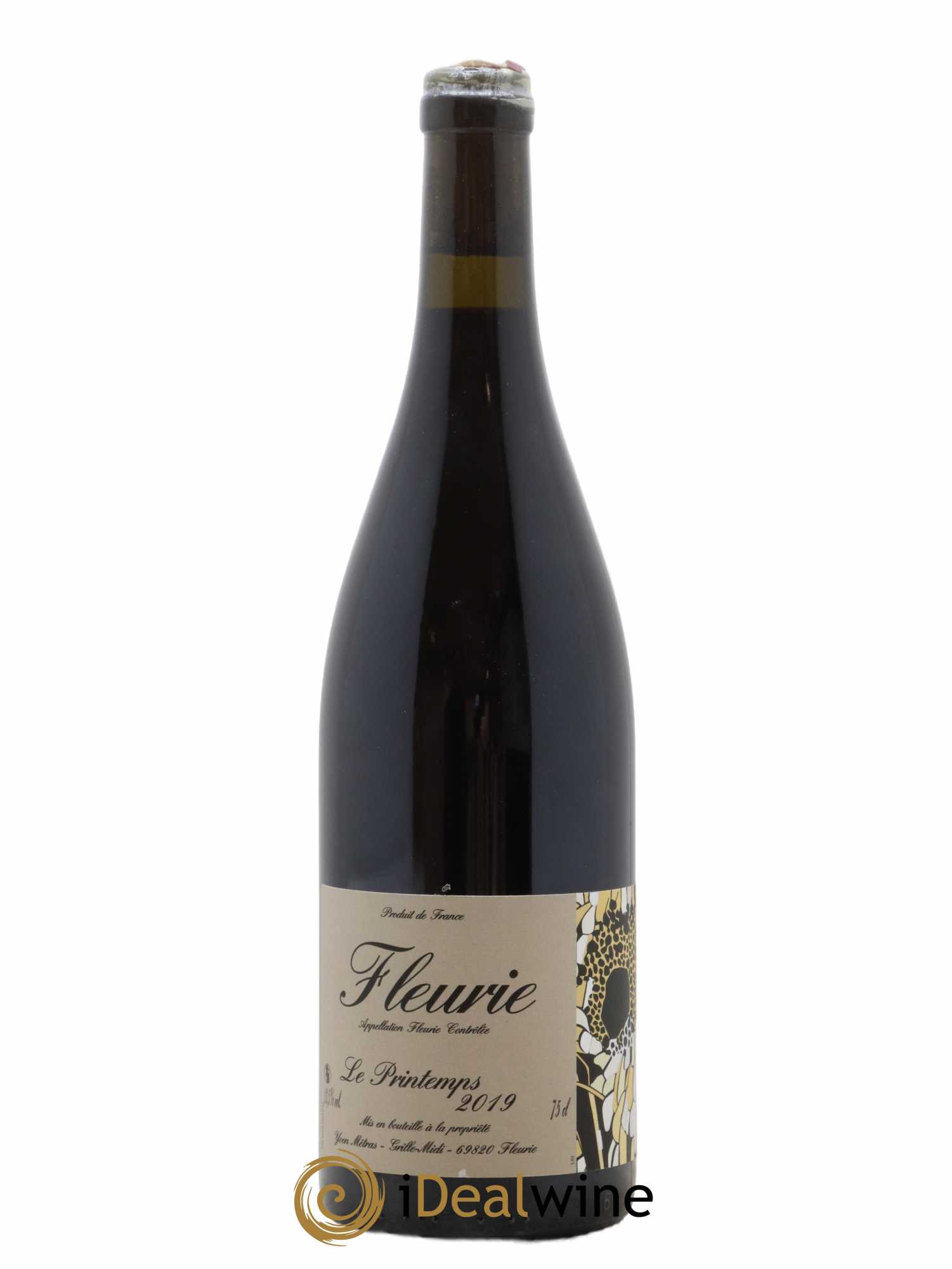 Fleurie Le Printemps Yvon Métras 2019 - Lot de 1 bouteille - 0