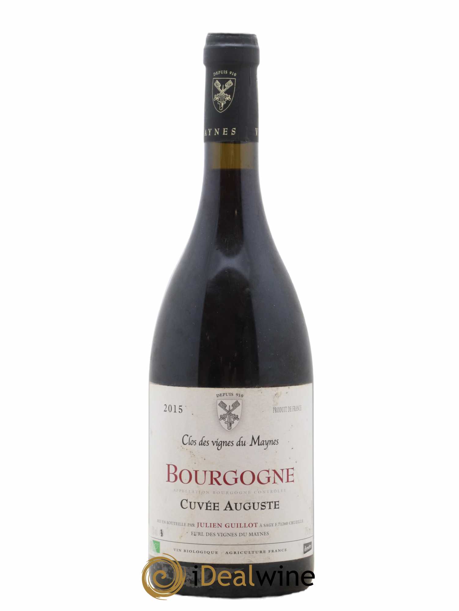 Bourgogne Cuvée Auguste Les Vignes du Maynes 2015 - Lot de 1 bouteille - 0