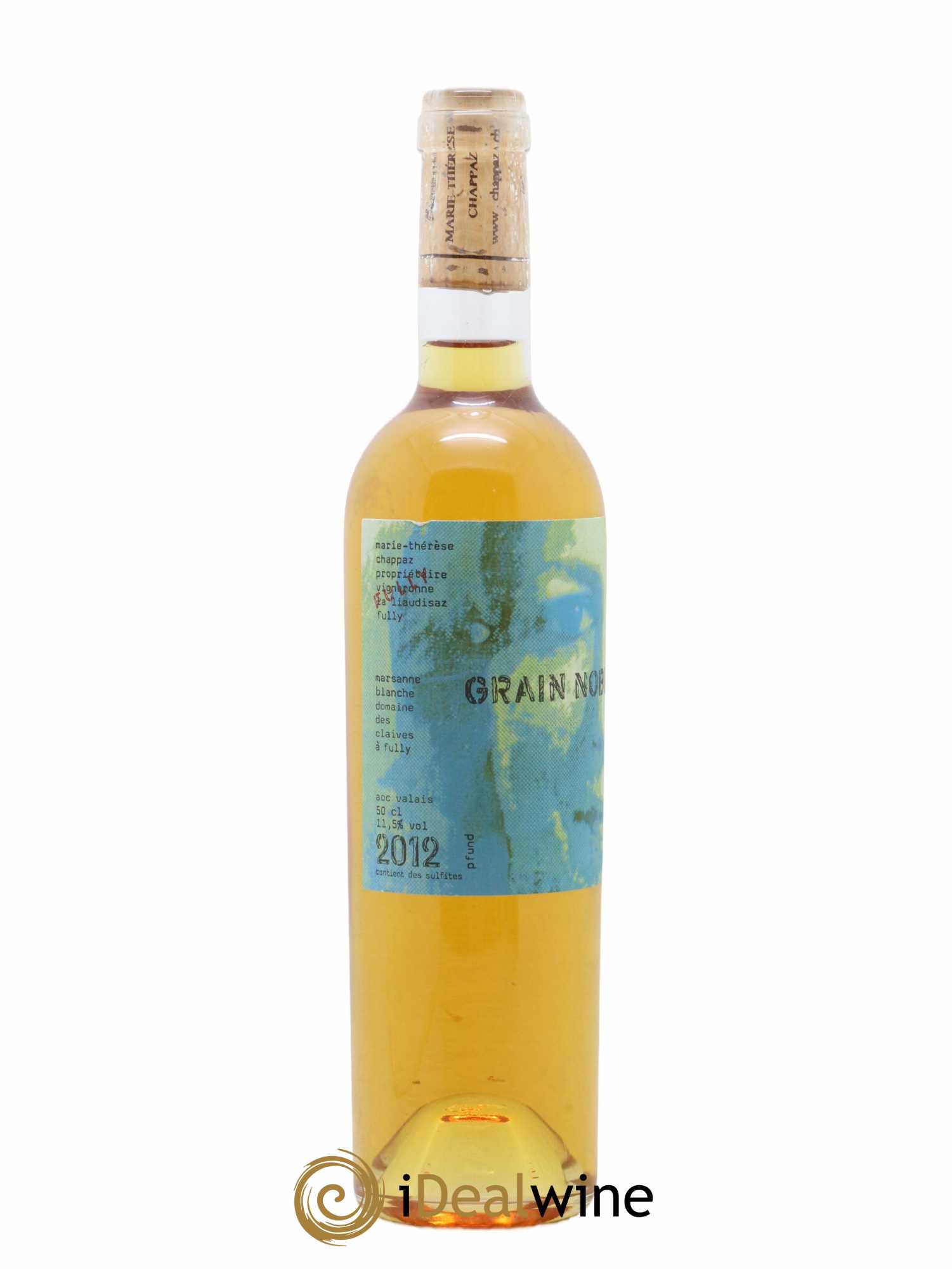 Valais Grain Noble Marsanne Blanche Marie-Thérèse Chappaz - Domaine Les Claives 50 CL 2012 - Lot de 1 bouteille - 1