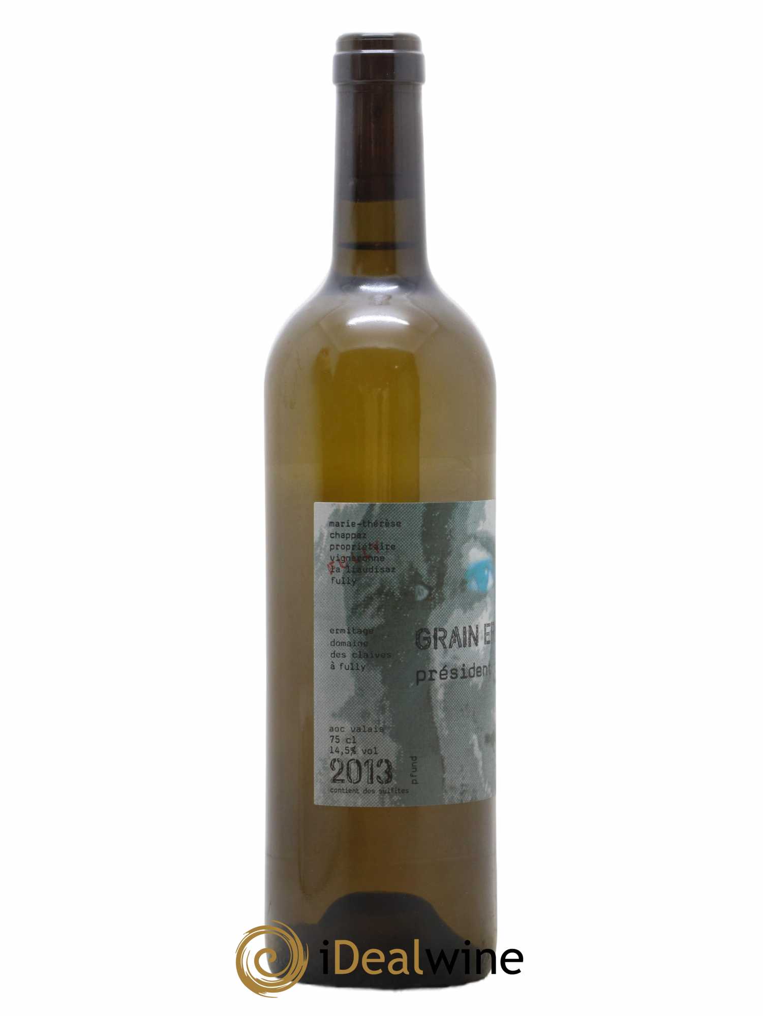 Valais Grain Ermitage Président Troillet Marie-Thérèse Chappaz - Domaine Des Claives 2013 - Lot de 1 bouteille - 1