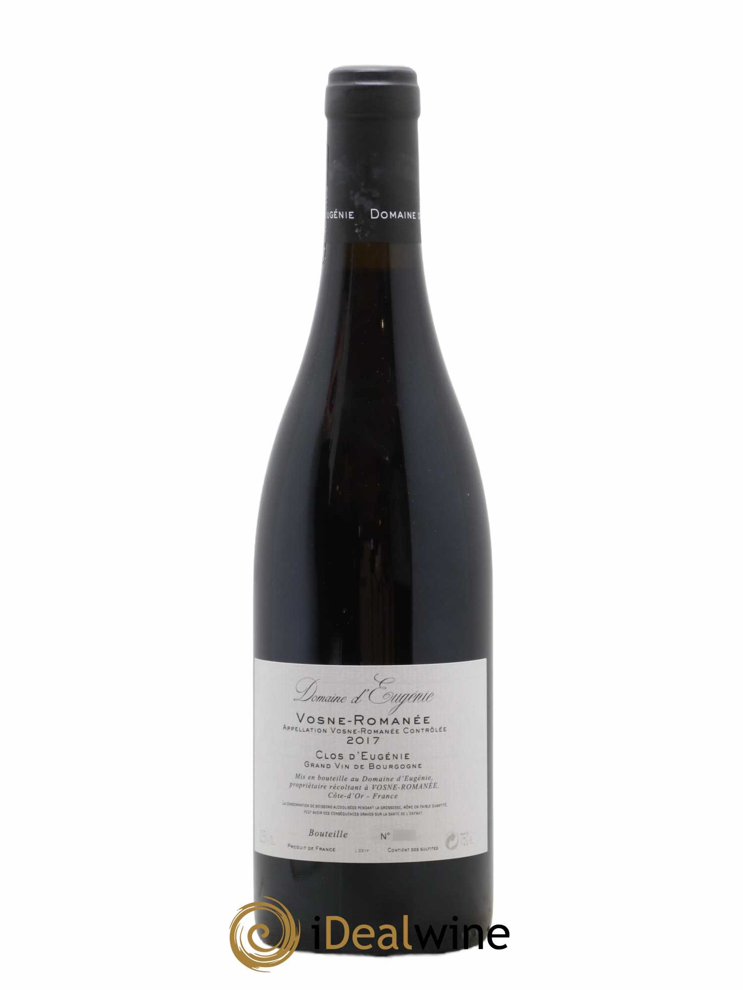 Vosne-Romanée Clos d'Eugénie Domaine René Engel - Domaine Eugénie 2017 - Lot de 1 bouteille - 1