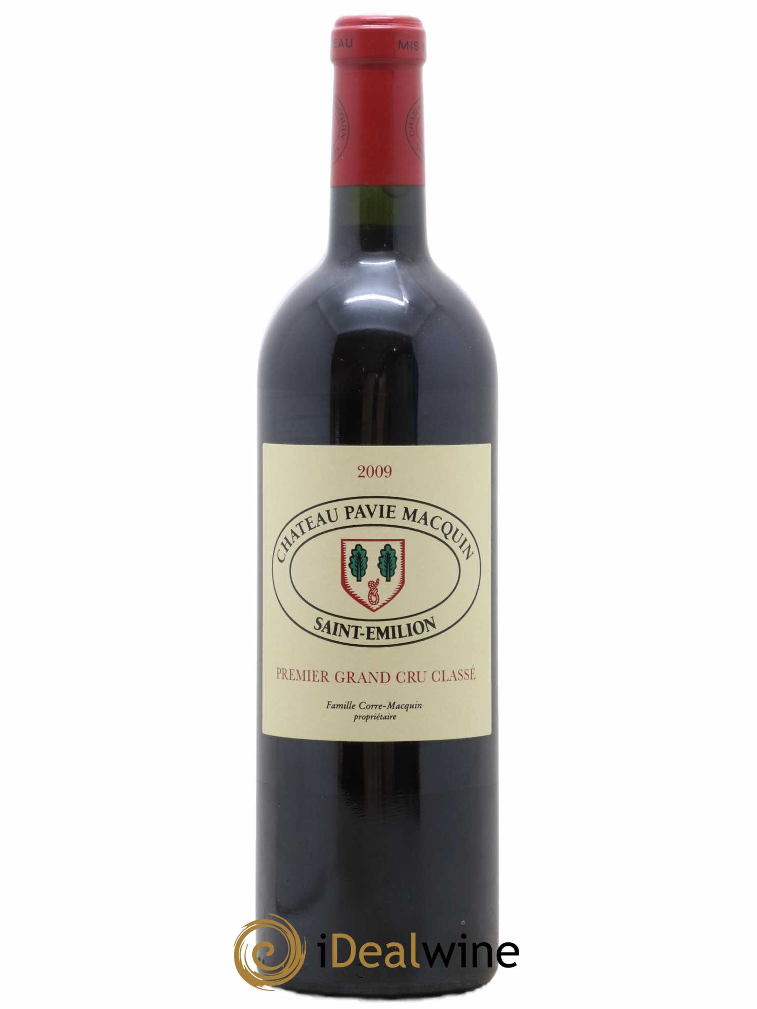 Château Pavie Macquin 1er Grand Cru Classé B 2009 - Lot de 1 bouteille - 0
