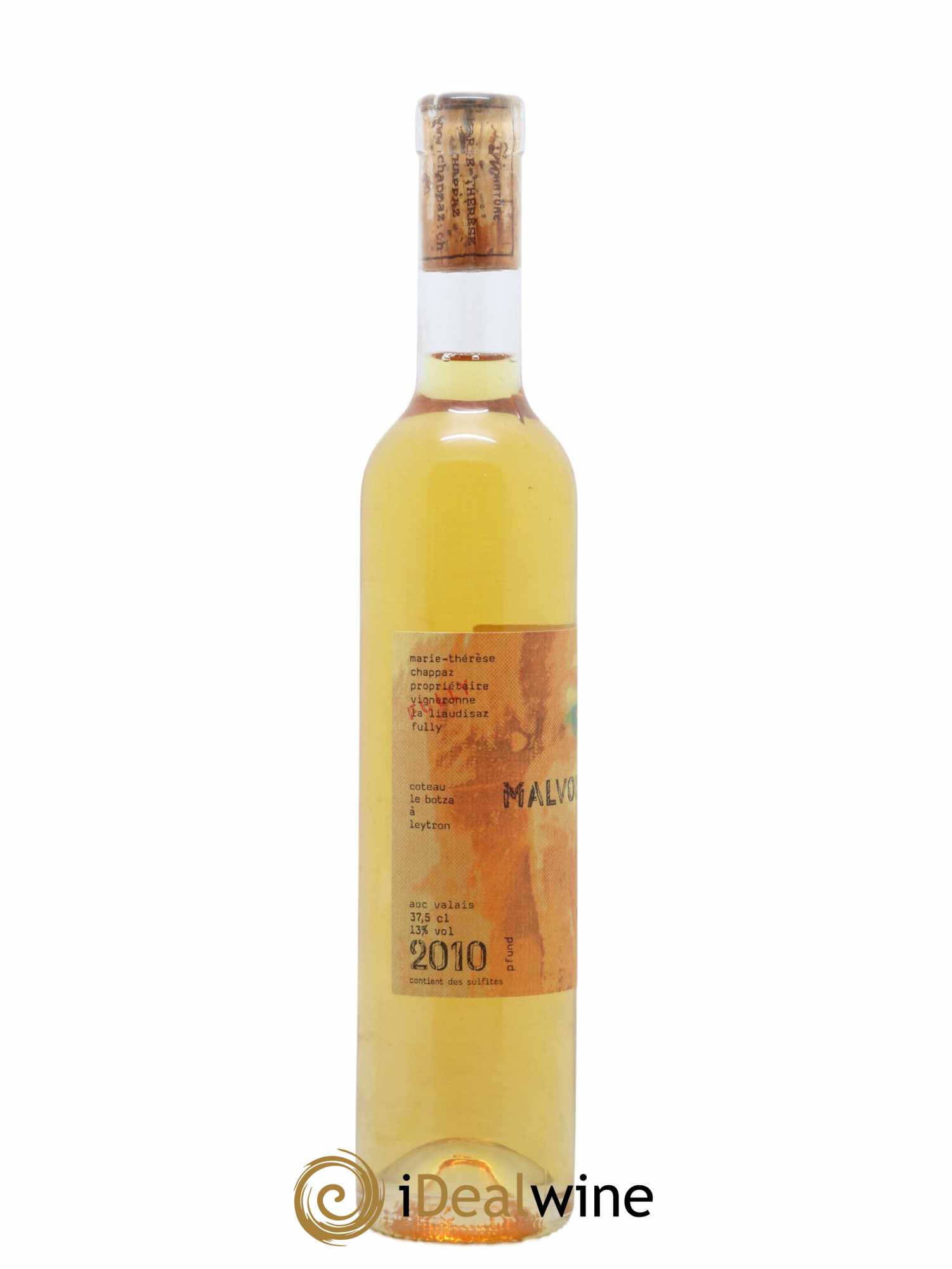 Valais Malvoisie Marie-Thérèse Chappaz - Domaine Les Claives 2010 - Posten von 1 Demi-Flasche - 1
