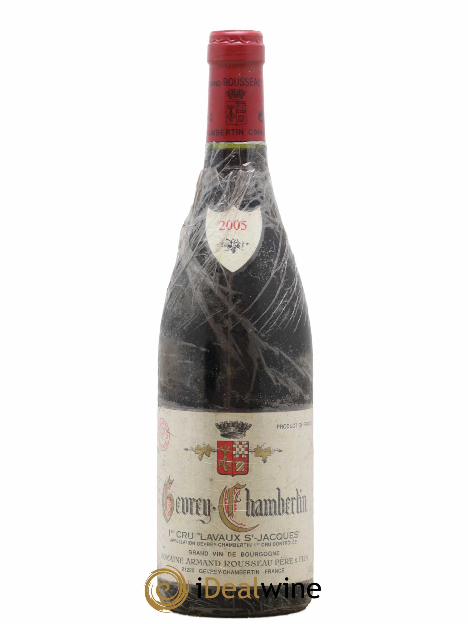 Gevrey-Chambertin 1er Cru Lavaux Saint Jacques Armand Rousseau (Domaine) 2005 - Lot de 1 bouteille - 0