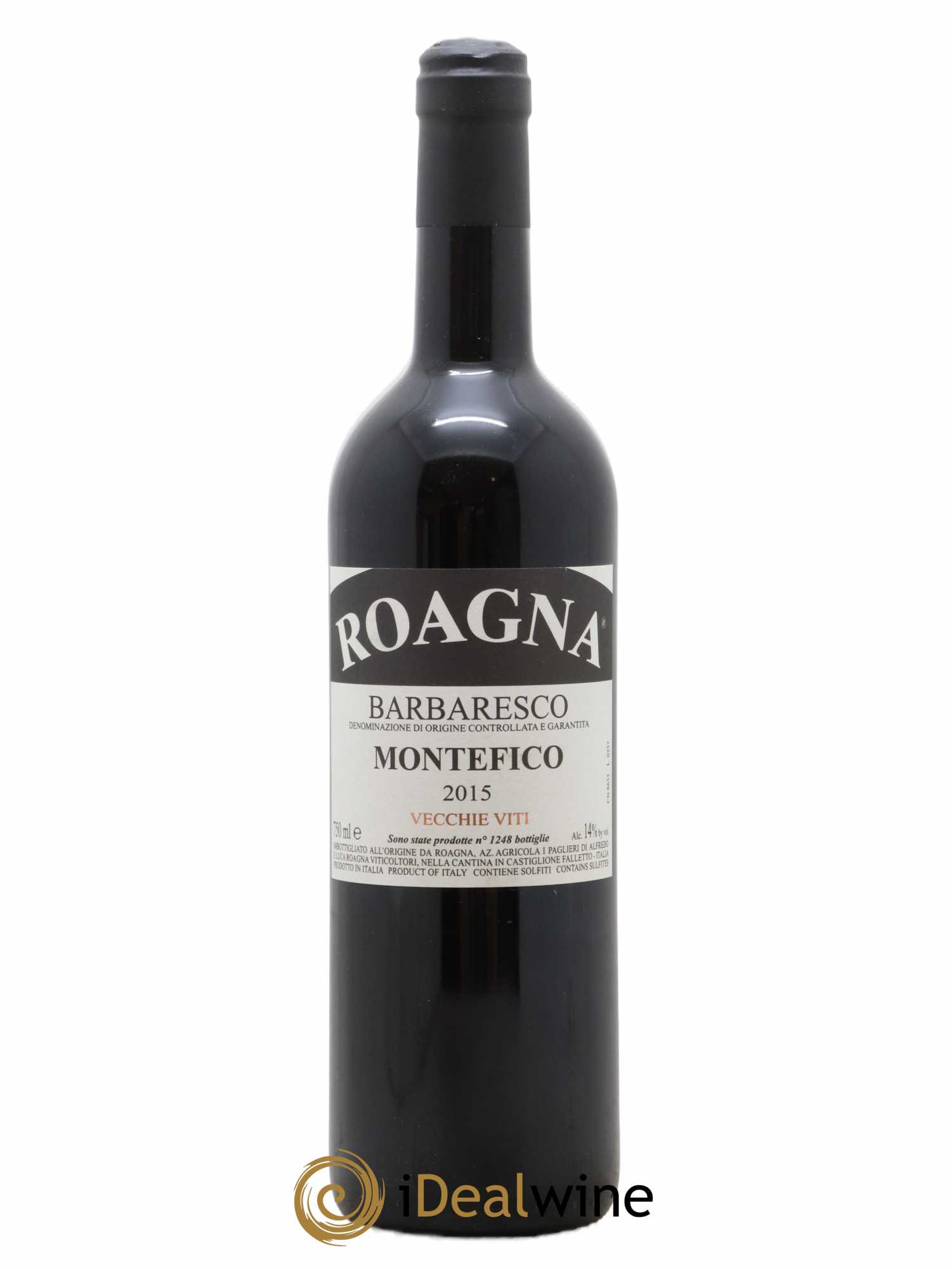 Barbaresco DOCG Montefico Vecchie Viti Roagna 2015 - Lot de 1 bouteille - 0