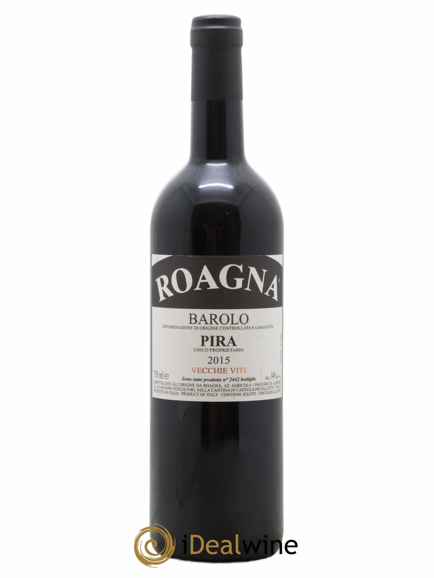 Barolo DOCG Pira Vecchie Viti Roagna 2015 - Lot de 1 bouteille - 0