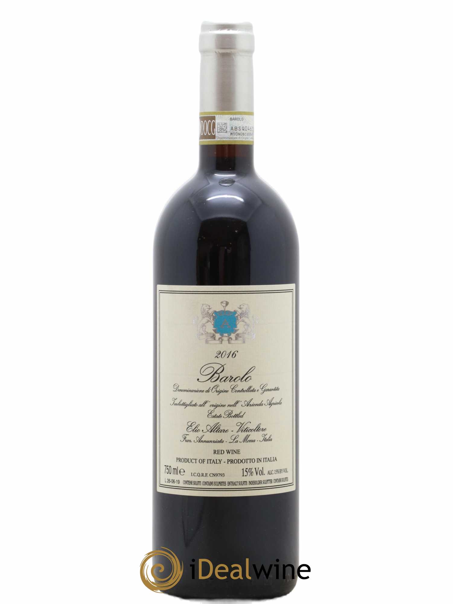 Barolo DOCG Elio Altare 2016 - Lot de 1 bouteille - 0
