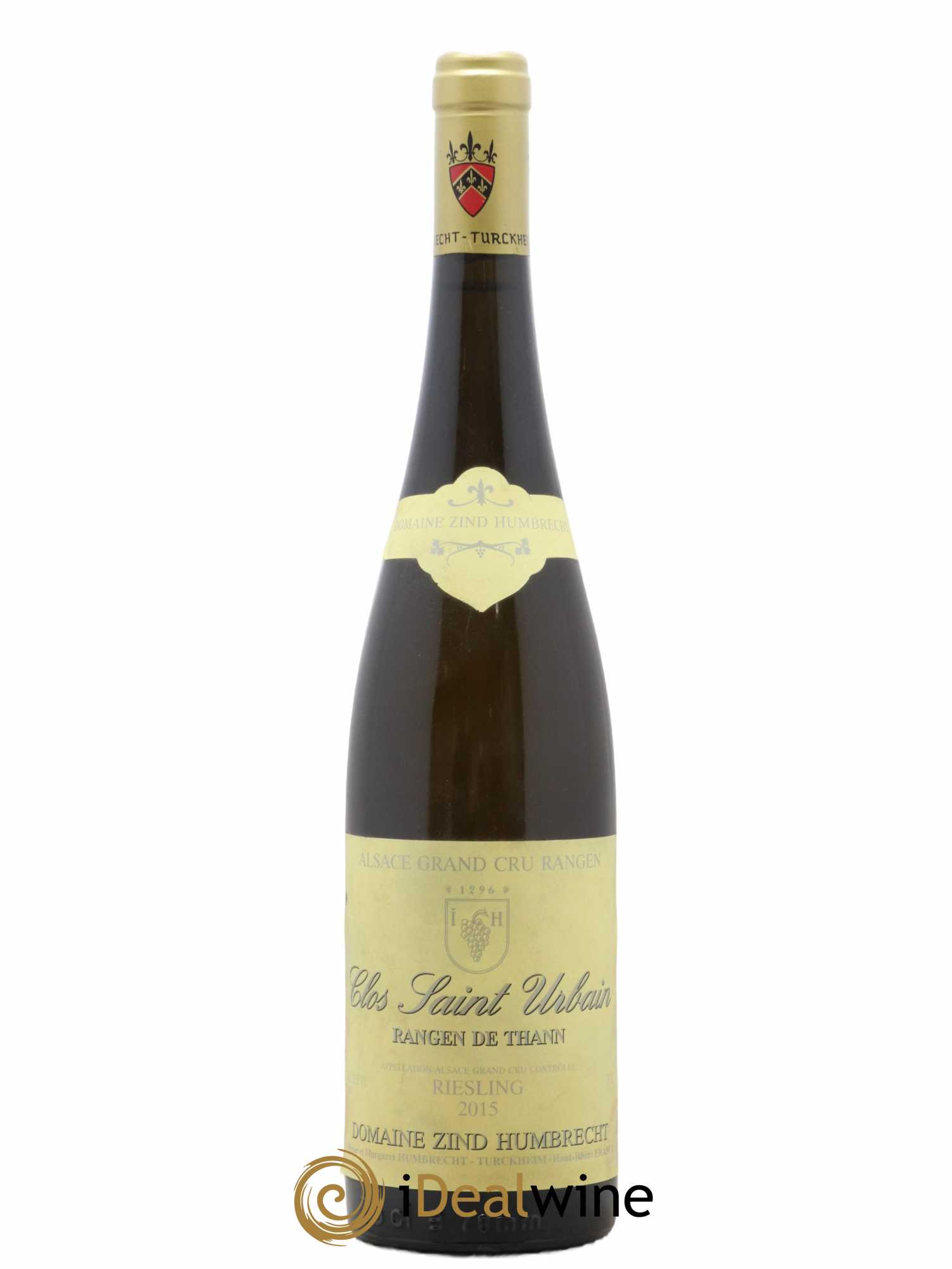 Alsace Riesling Grand Cru Rangen de Thann Clos Saint Urbain Zind-Humbrecht (Domaine) 2015 - Lot de 1 bouteille - 0