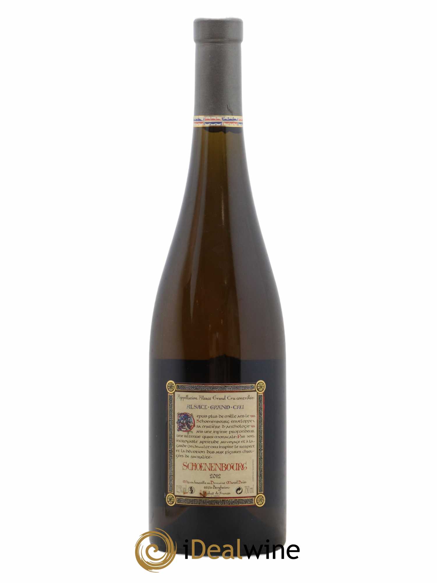 Alsace Grand Cru Schoenenbourg Marcel Deiss (Domaine) 2012 - Lot de 1 bouteille - 1