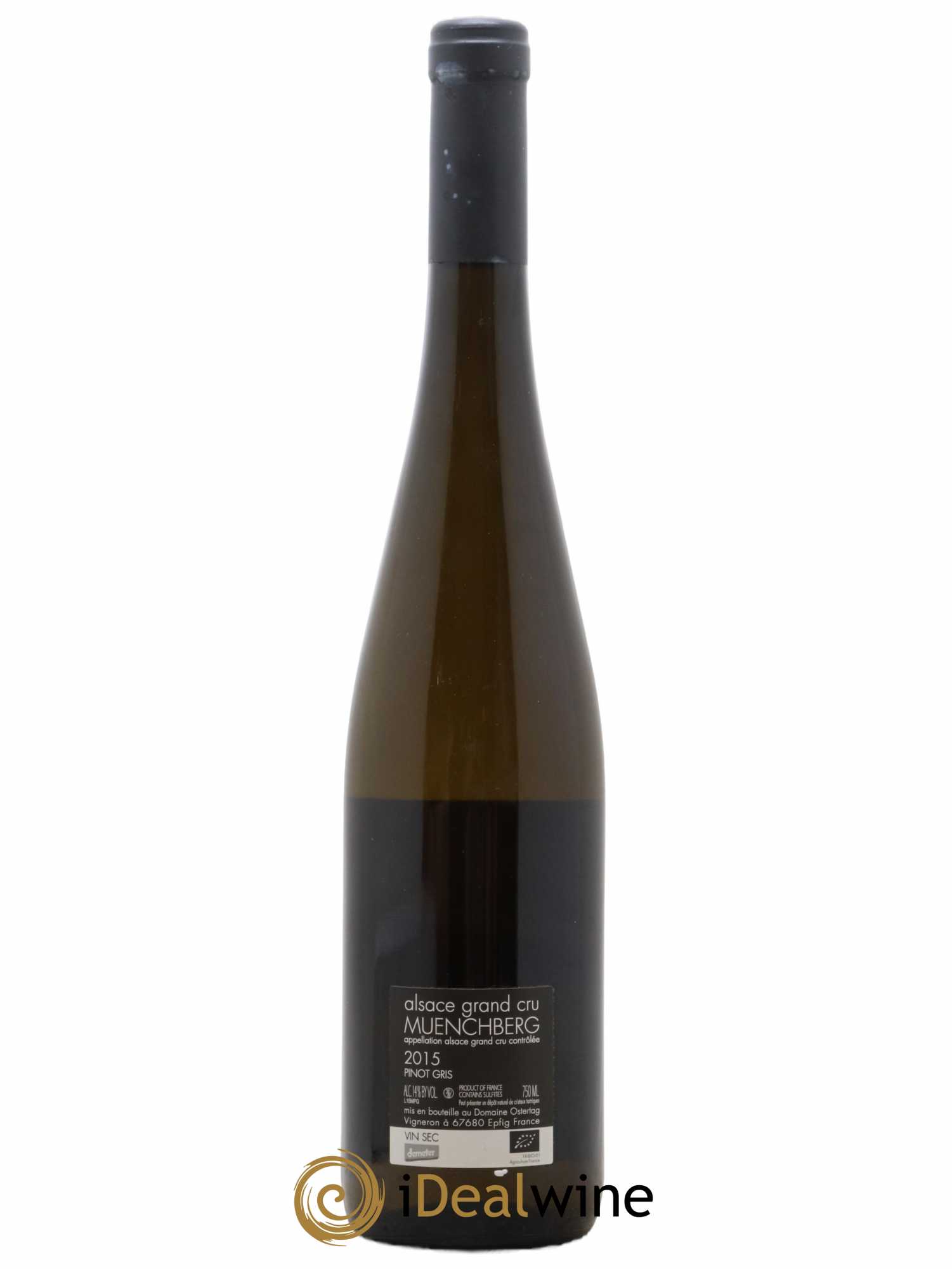 Alsace Pinot Gris Grand Cru Muenchberg A360P Ostertag (Domaine) 2015 - Lot de 1 bouteille - 1