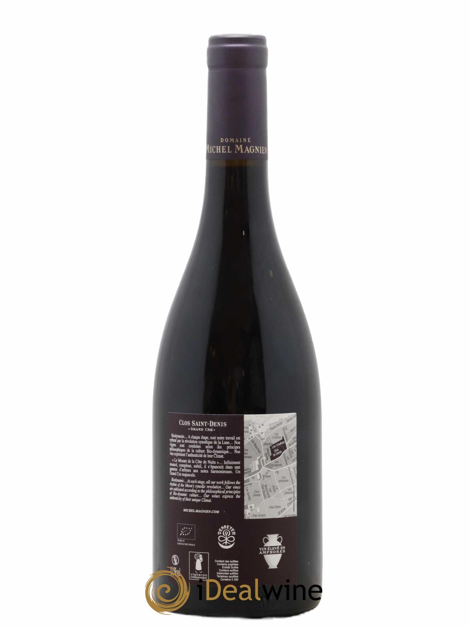 Clos Saint-Denis Grand Cru Michel Magnien 2016 - Lot de 1 bouteille - 1