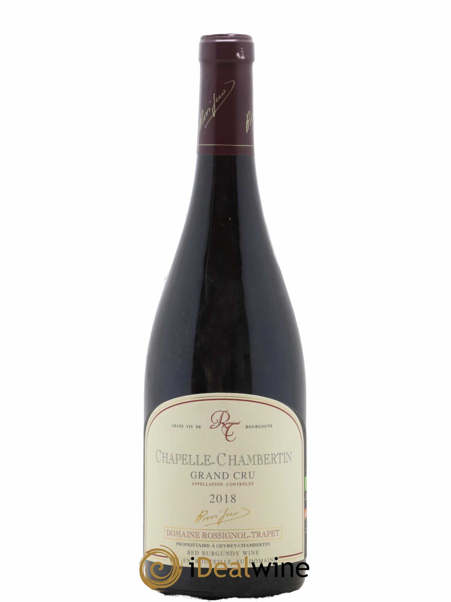 Chapelle-Chambertin Grand Cru Rossignol-Trapet (Domaine) 2018 - Lot de 1 bouteille - 0