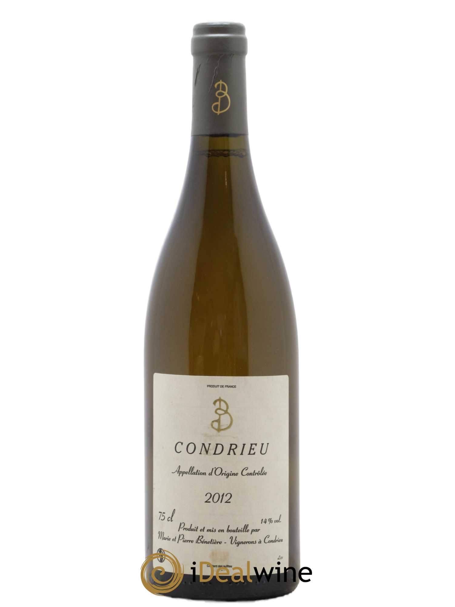 Condrieu Marie et Pierre Bénetière (Domaine) 2012 - Lot de 1 bouteille - 0