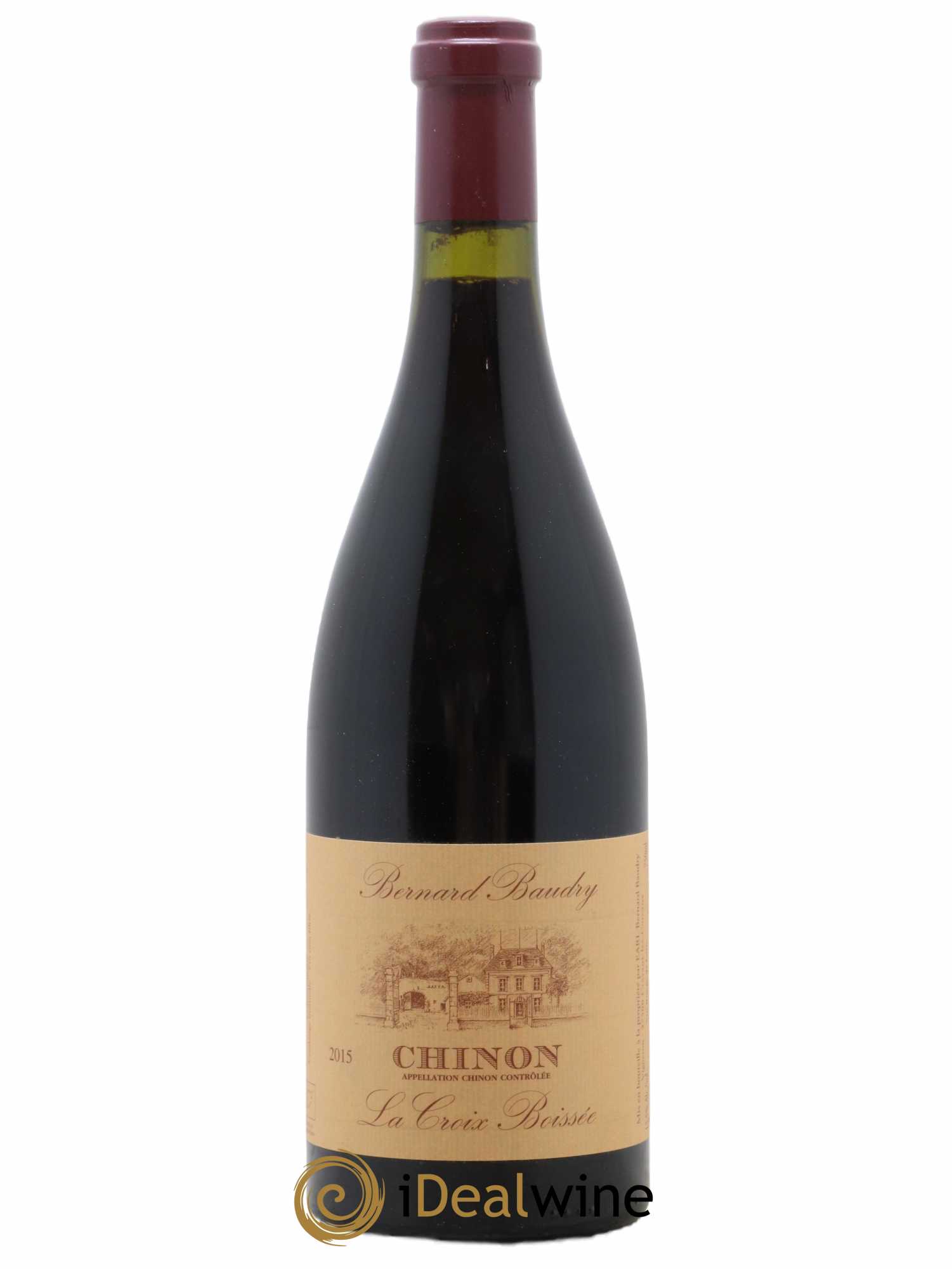 Chinon La Croix Boissée Bernard Baudry 2015 - Lot de 1 bouteille - 0
