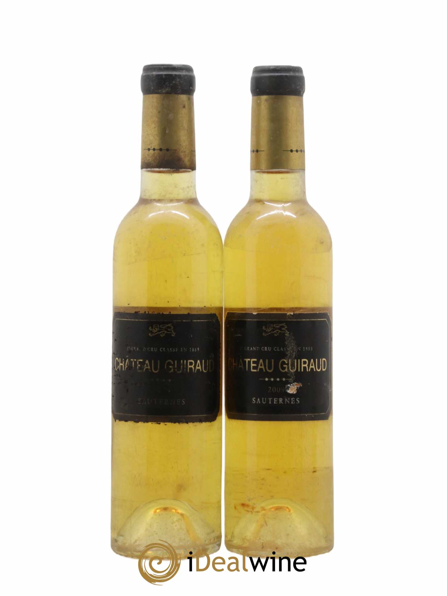 Château Guiraud 1er Grand Cru Classé 2009 - Lot de 2 demi bouteilles - 0