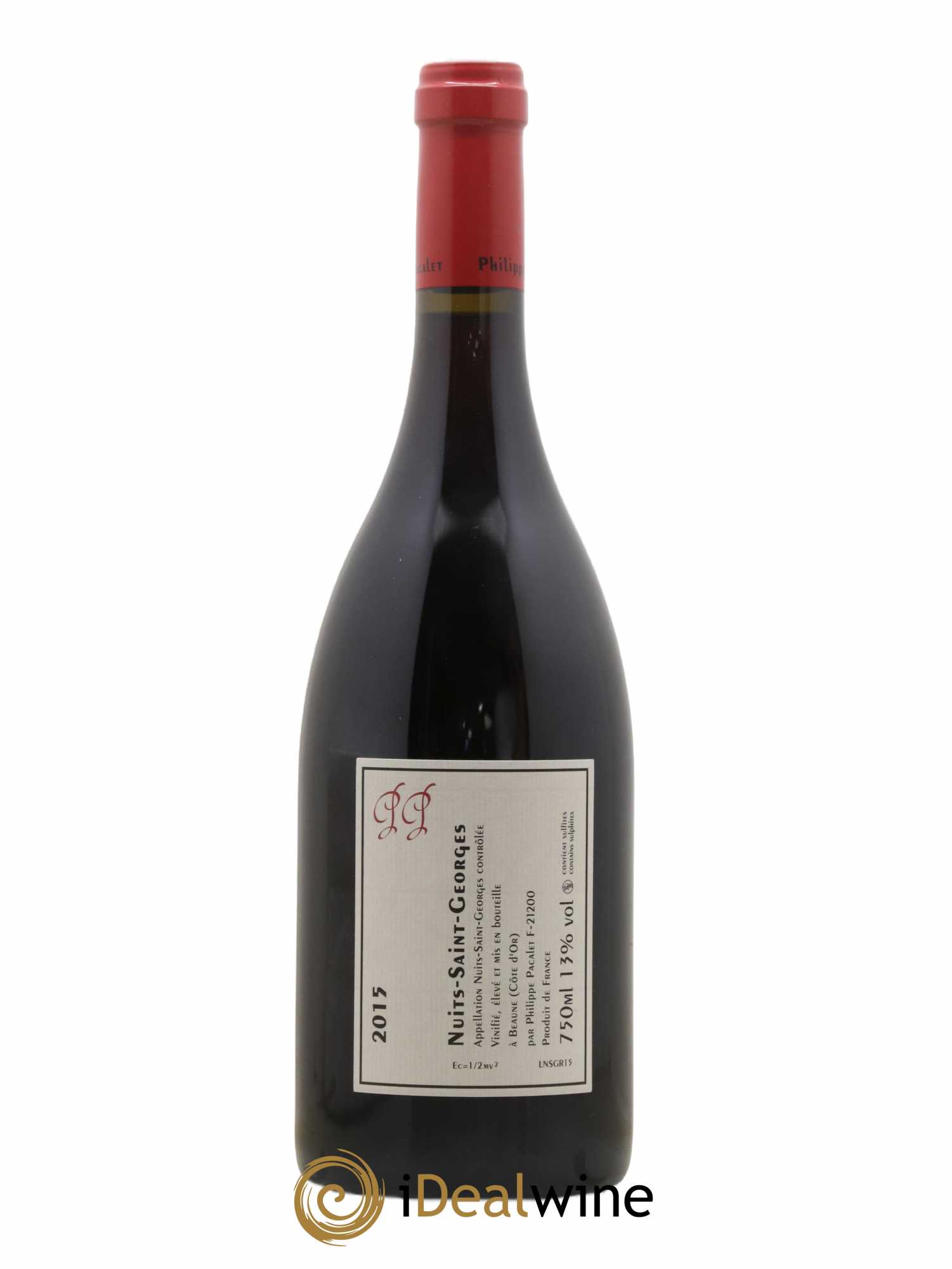 Nuits-Saint-Georges Philippe Pacalet 2015 - Lot de 1 bouteille - 1