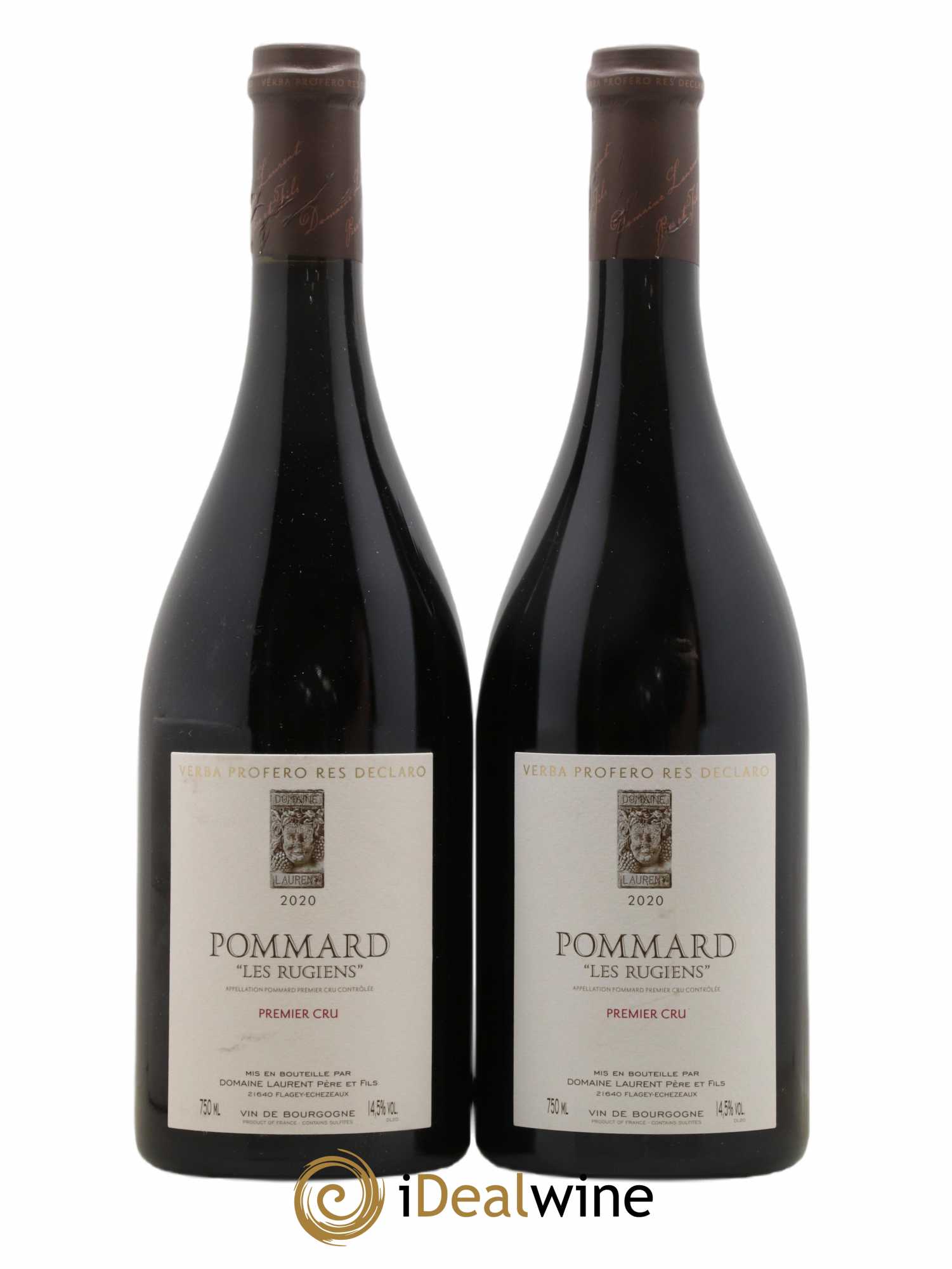 Pommard 1er Cru Rugiens Laurent Père et Fils 2020 - Lot de 2 bouteilles - 0