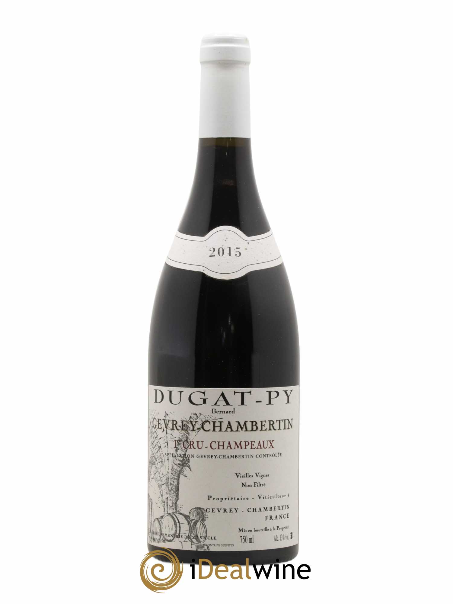 Gevrey-Chambertin 1er Cru Champeaux Dugat-Py 2015 - Lot de 1 bouteille - 0
