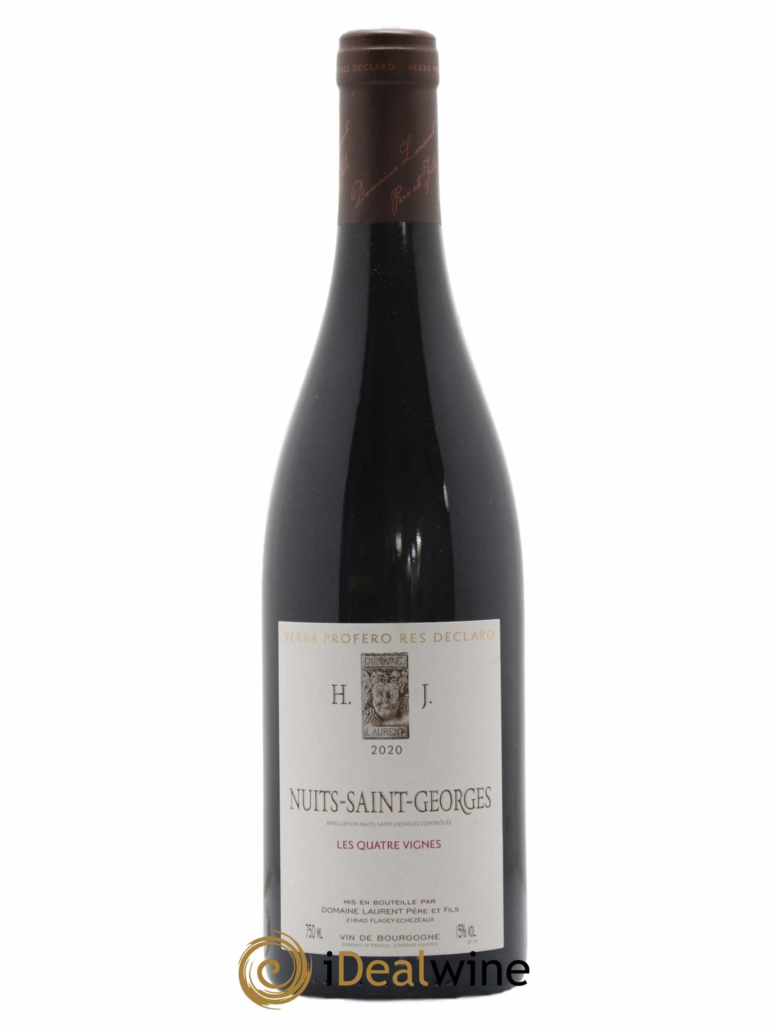 Nuits-Saint-Georges Les 4 vignes Dominique Laurent 2020 - Lot de 1 bouteille - 0