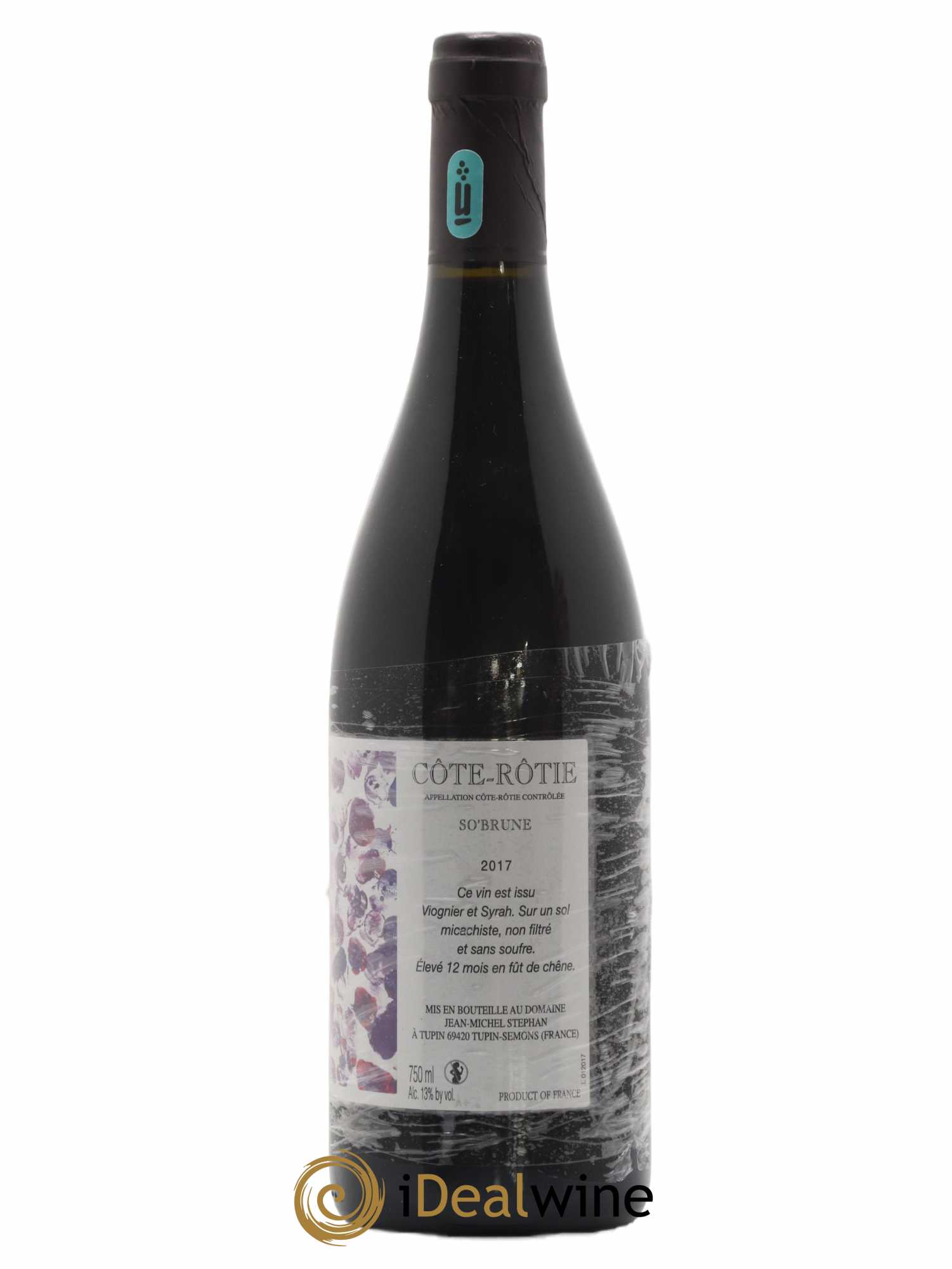Côte-Rôtie So'Brune Jean-Michel Stephan 2017 - Lot de 1 bouteille - 1