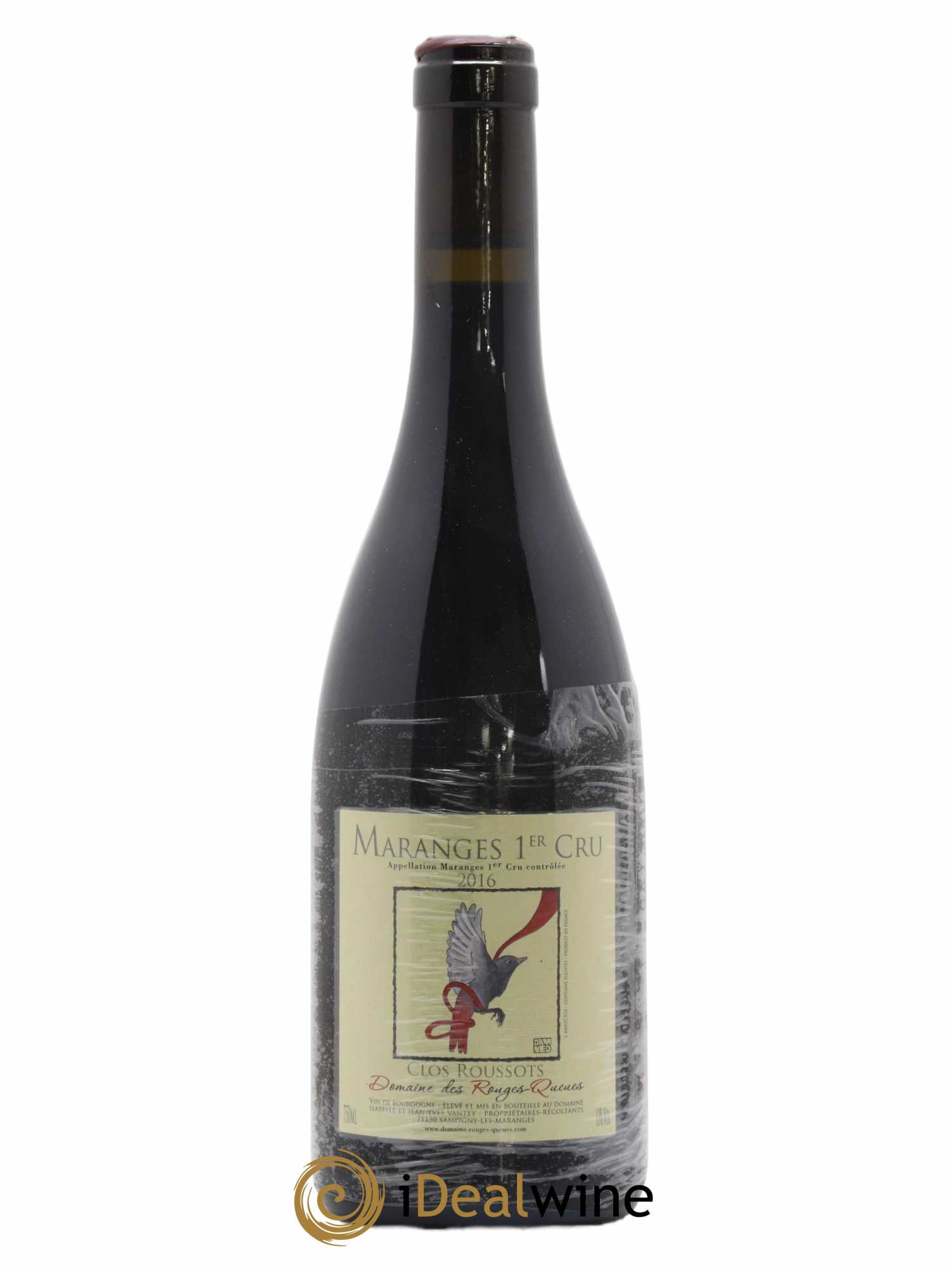 Maranges 1er Cru Les Clos Roussots Rouges Queues (domaine des) 2016 - Lotto di 1 bottiglia - 0