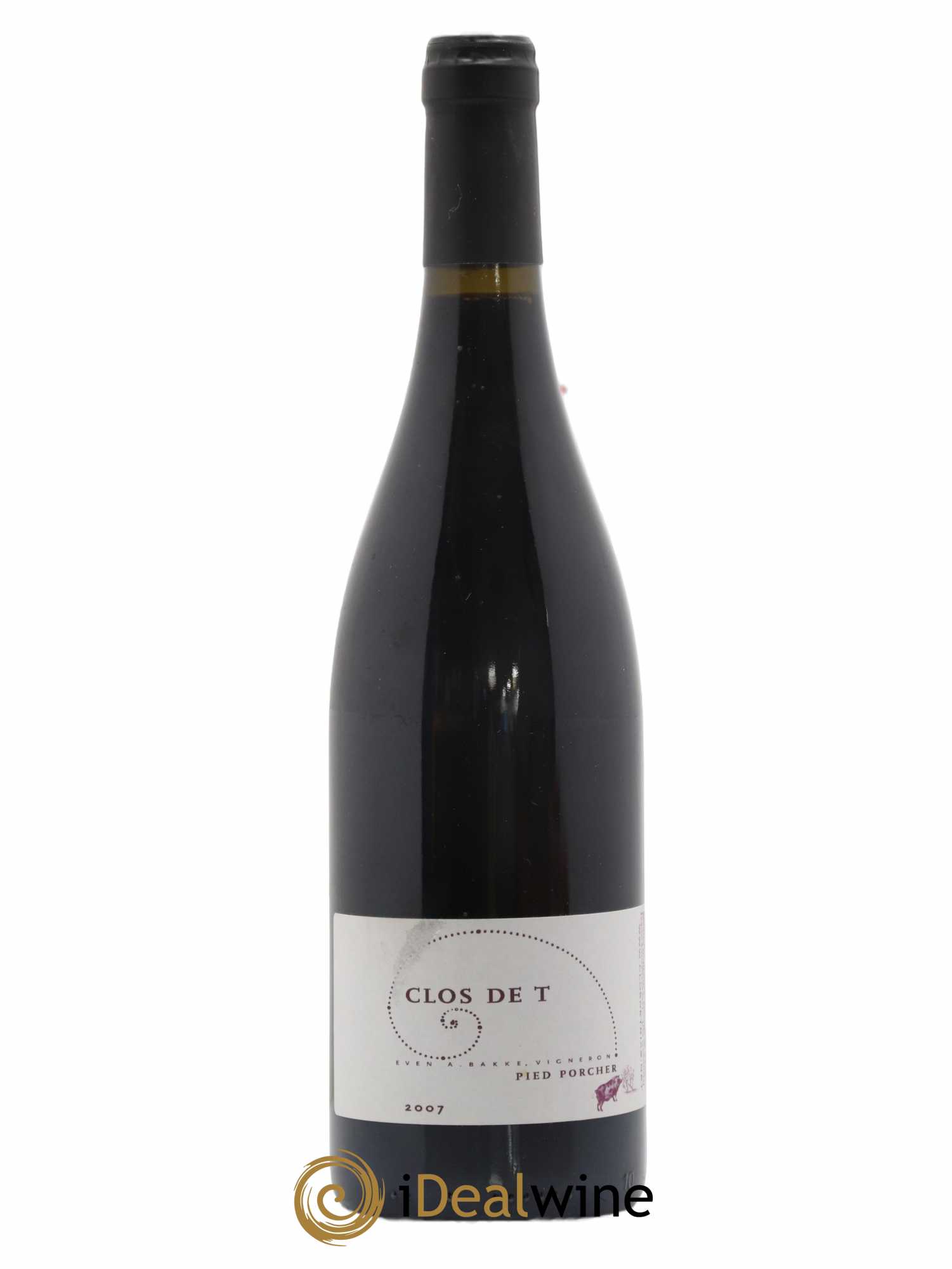 Ventoux Cuvée Pied Porcher Clos de Trias 2007 - Lot de 1 bouteille - 0