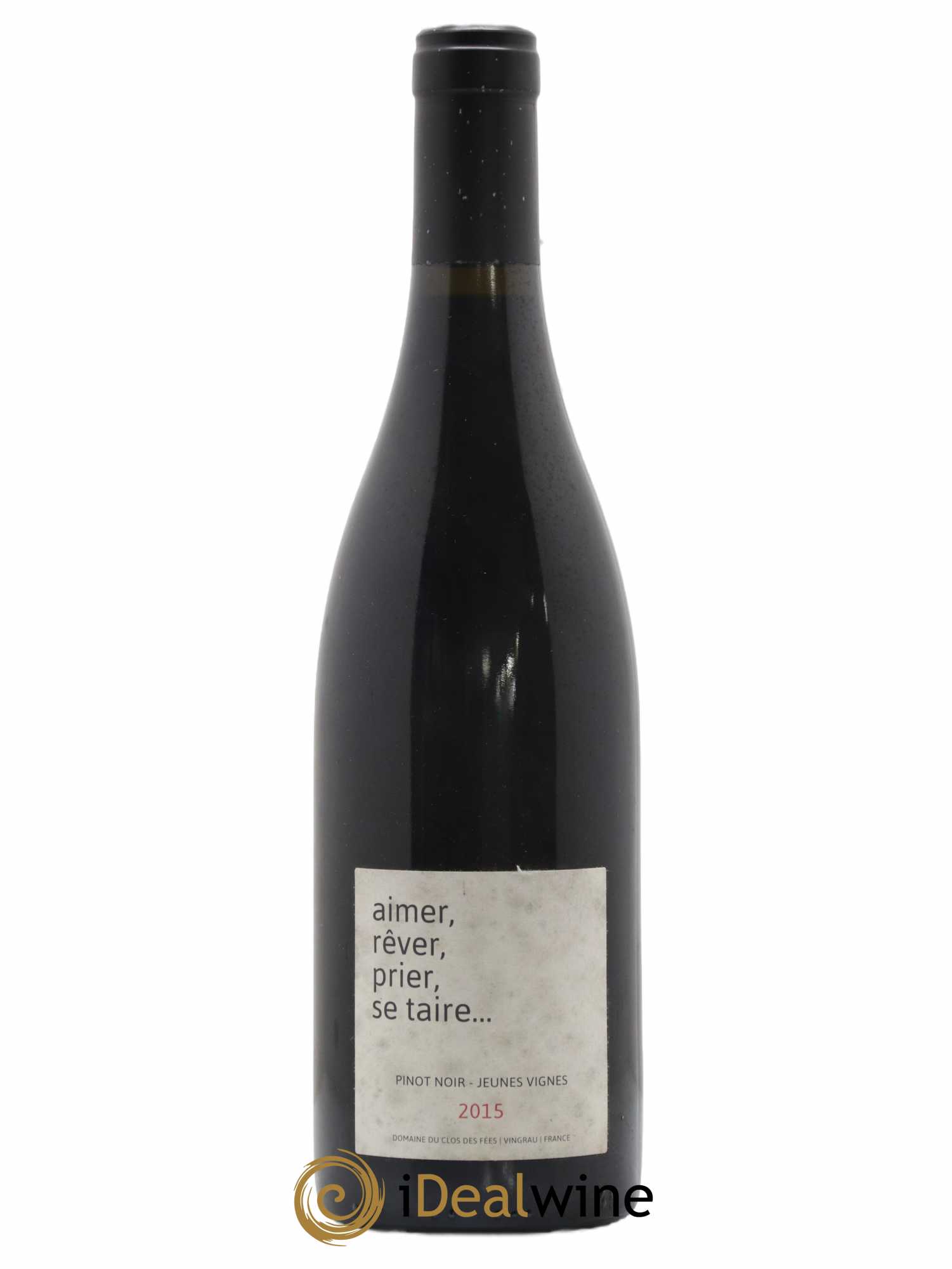 Côtes Catalanes Clos des Fées Aimer Rêver Prier Se taire Hervé Bizeul 2015 - Lot de 1 bouteille - 0