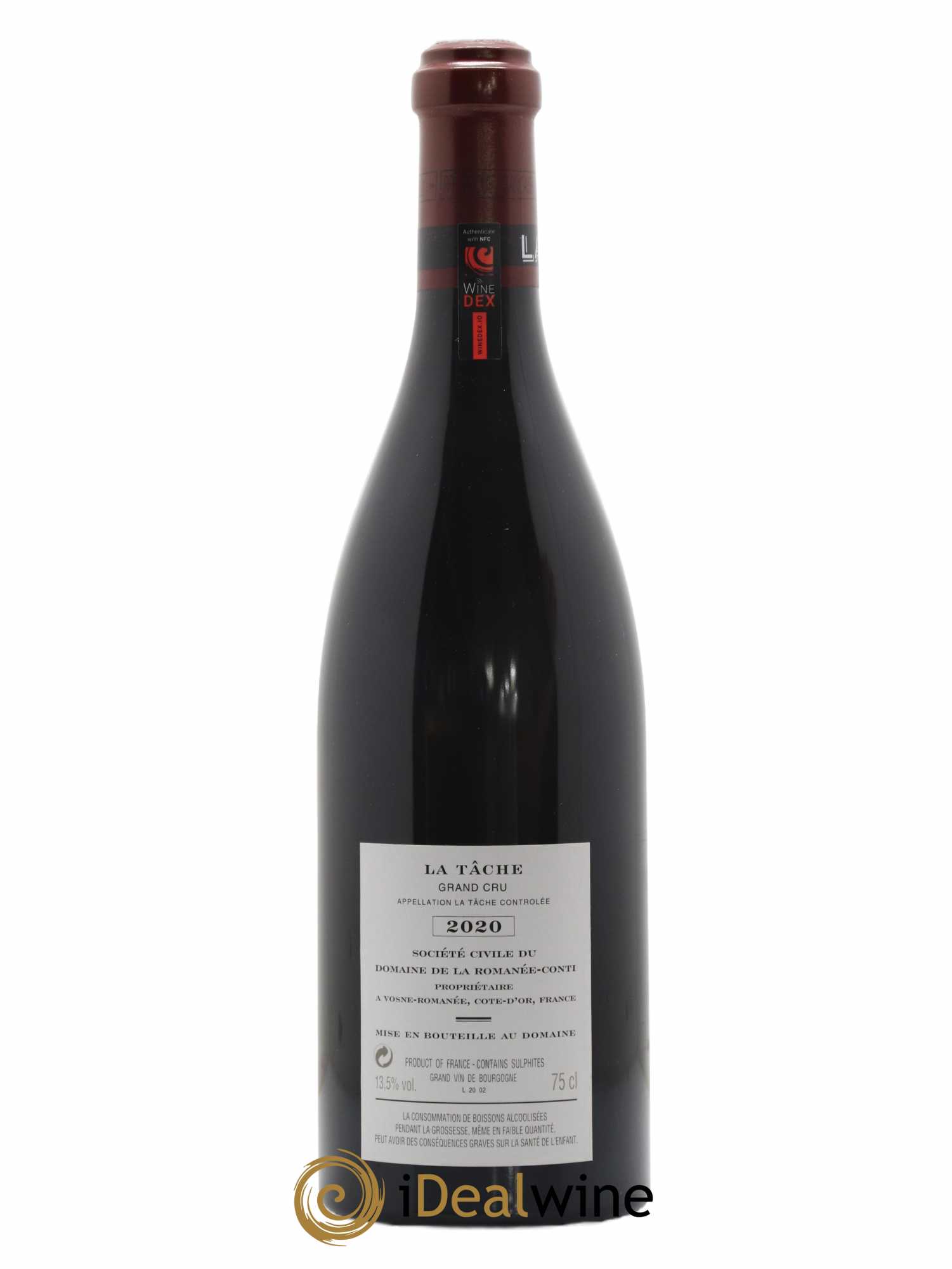 La Tâche Grand Cru Domaine de la Romanée-Conti 2020 - Lotto di 1 bottiglia - 1