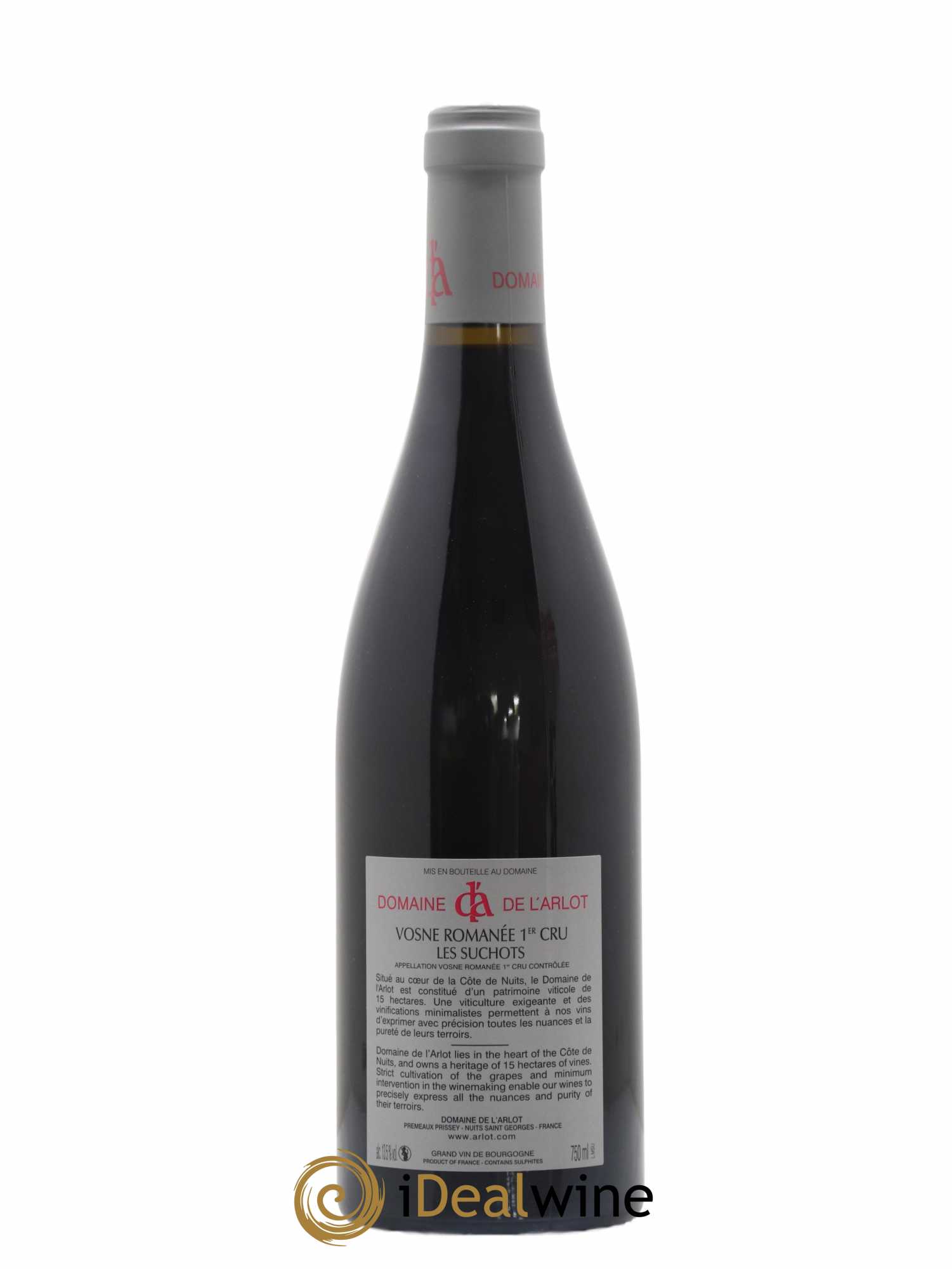 Vosne-Romanée 1er Cru Les Suchots Domaine de l'Arlot 2020 - Lot de 1 bouteille - 1