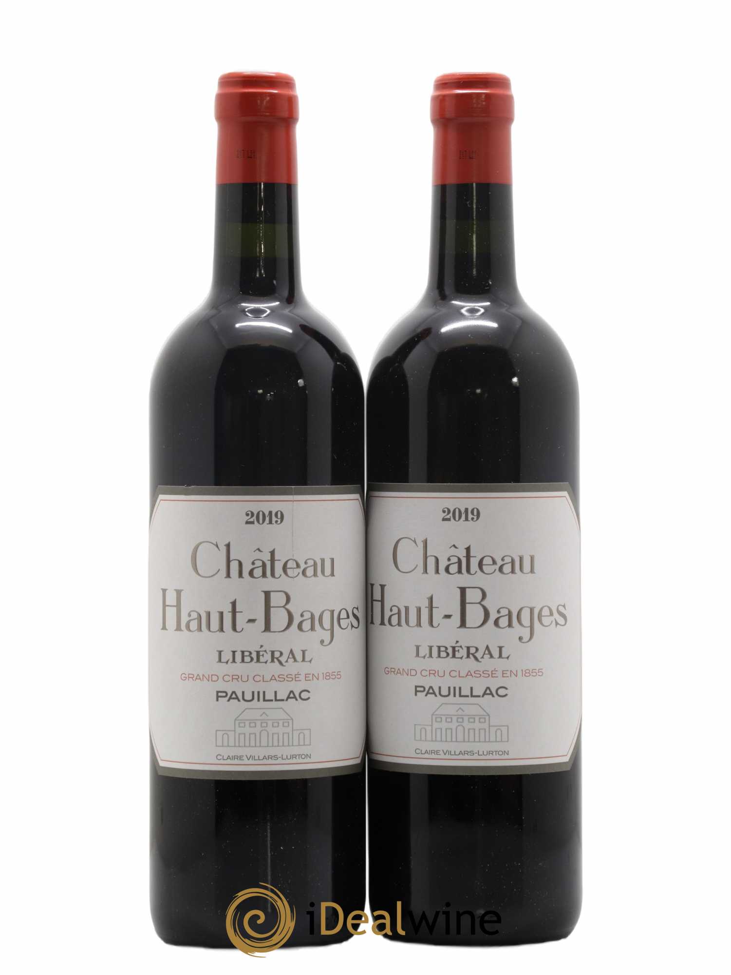 Château Haut Bages Libéral 5ème Grand Cru Classé 2019 - Lot de 2 bouteilles - 0
