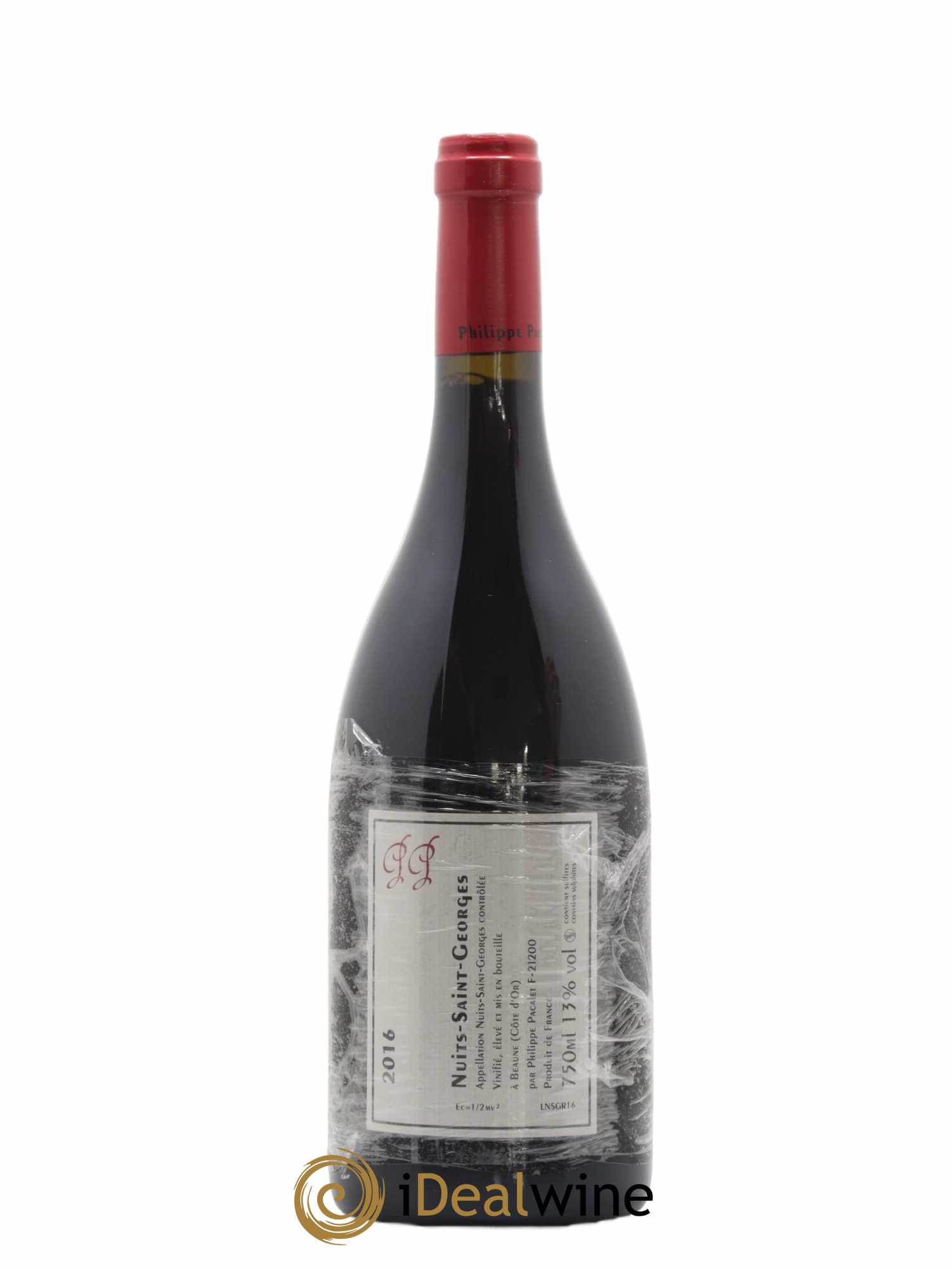 Nuits-Saint-Georges Philippe Pacalet 2016 - Lot de 1 bouteille - 1