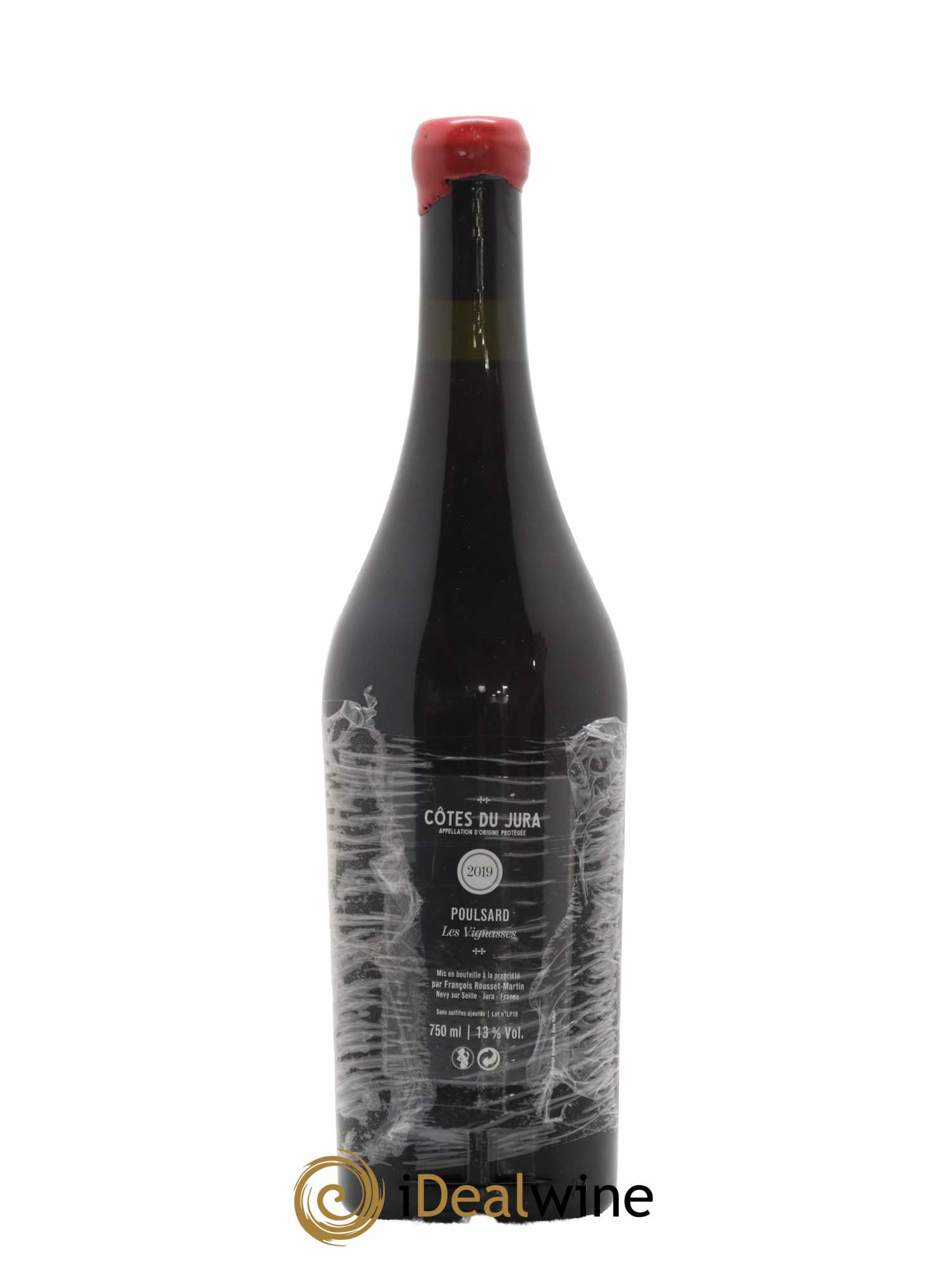 Côtes du Jura Les Vignasses Poulsard François Rousset Martin 2019 - Lot of 1 bottle - 1