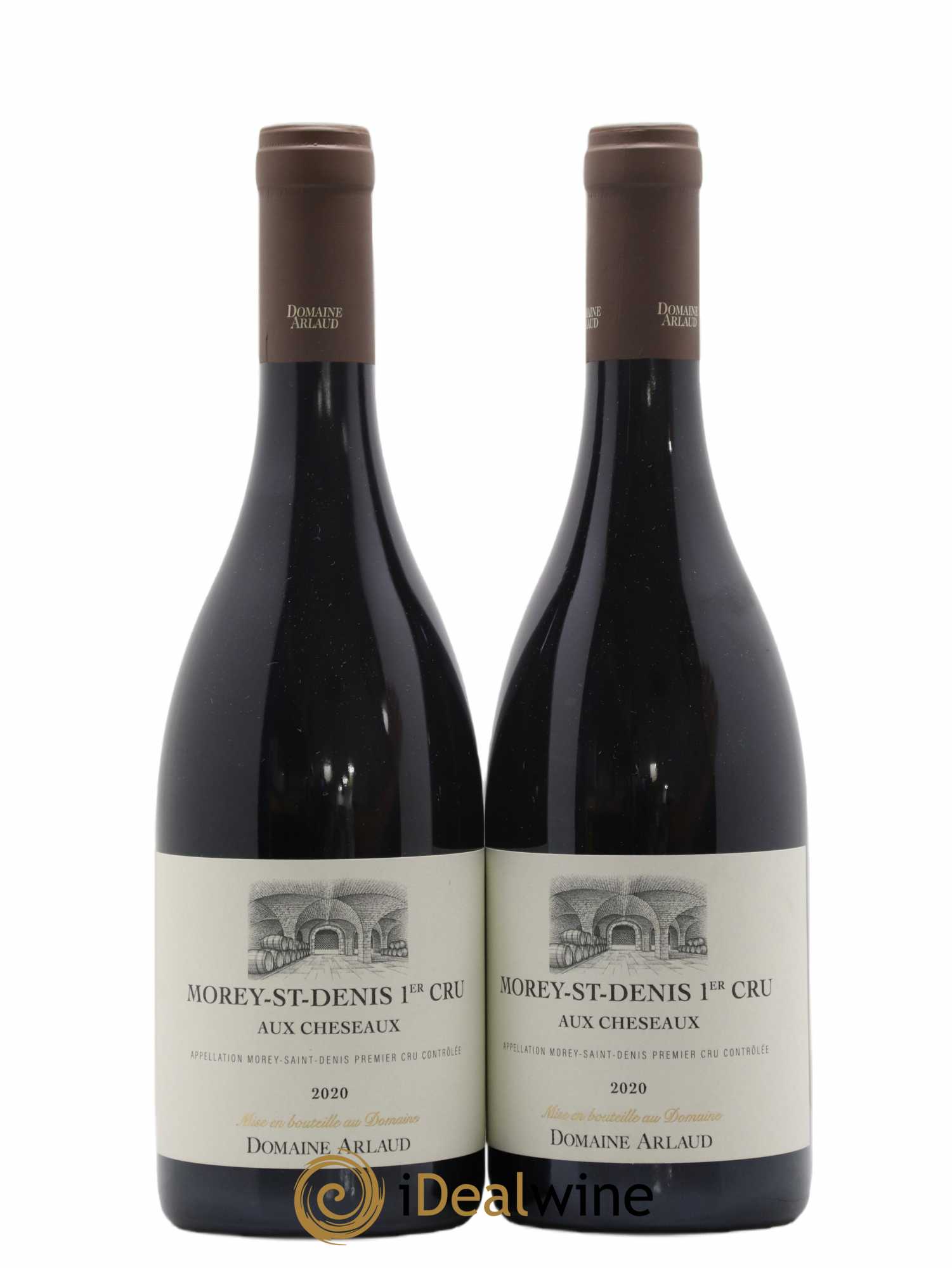 Morey-Saint-Denis 1er Cru Aux Chéseaux Arlaud 2020 - Lot de 2 bouteilles - 0