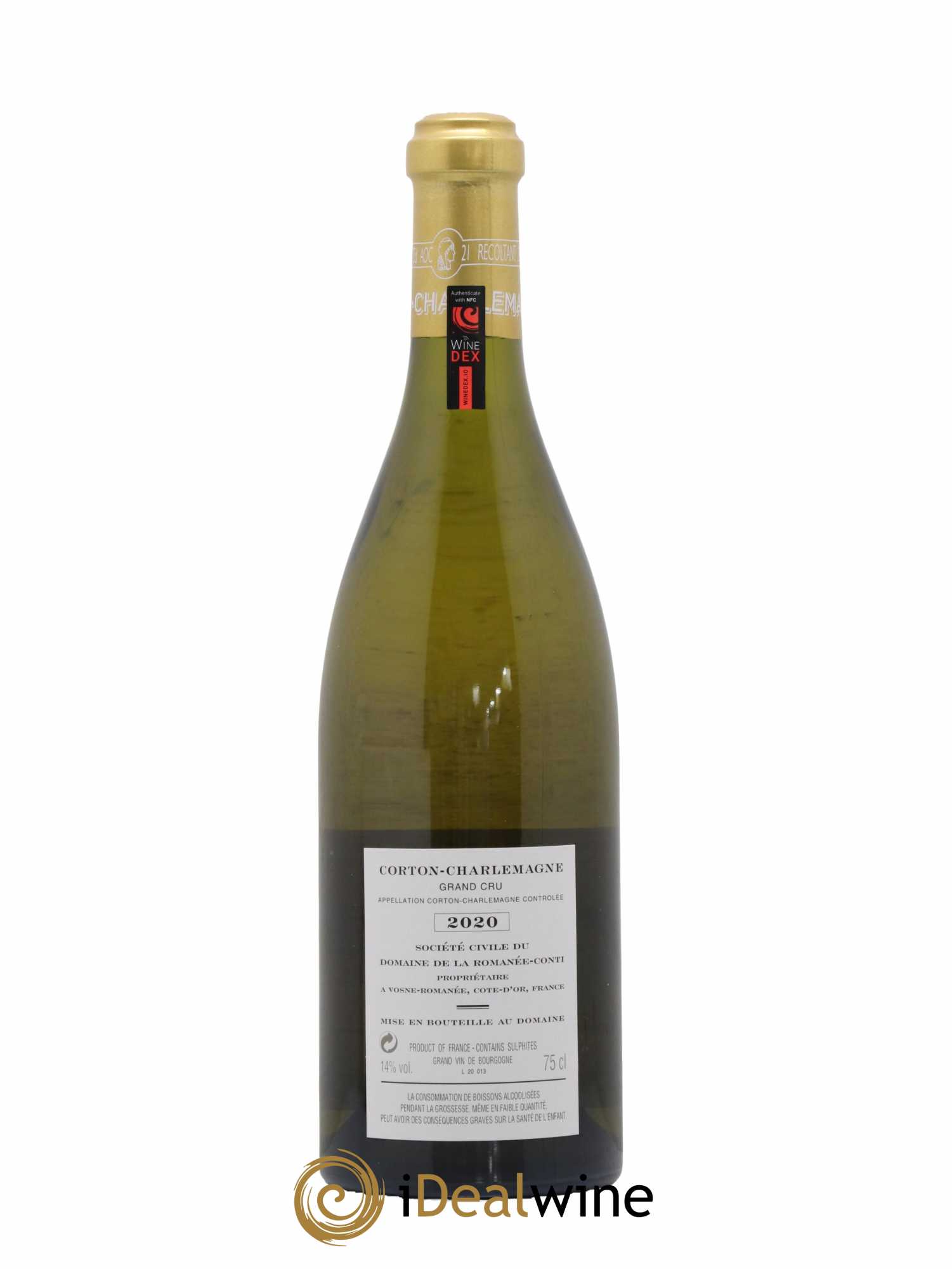 Corton-Charlemagne Grand Cru Domaine de la Romanée-Conti 2020 - Posten von 1 Flasche - 1