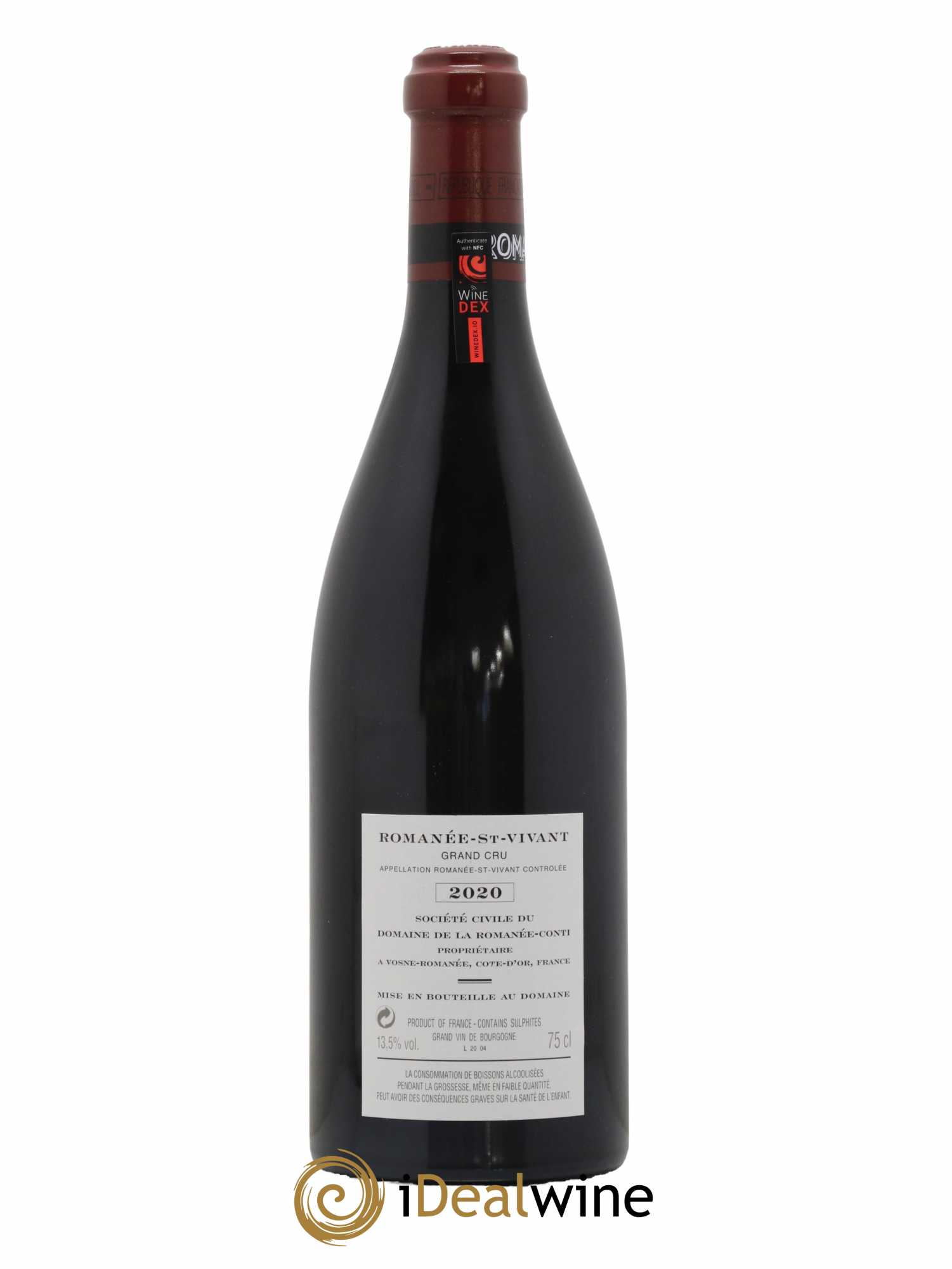 Romanée-Saint-Vivant Grand Cru Domaine de la Romanée-Conti 2020 - Lot de 1 bouteille - 1
