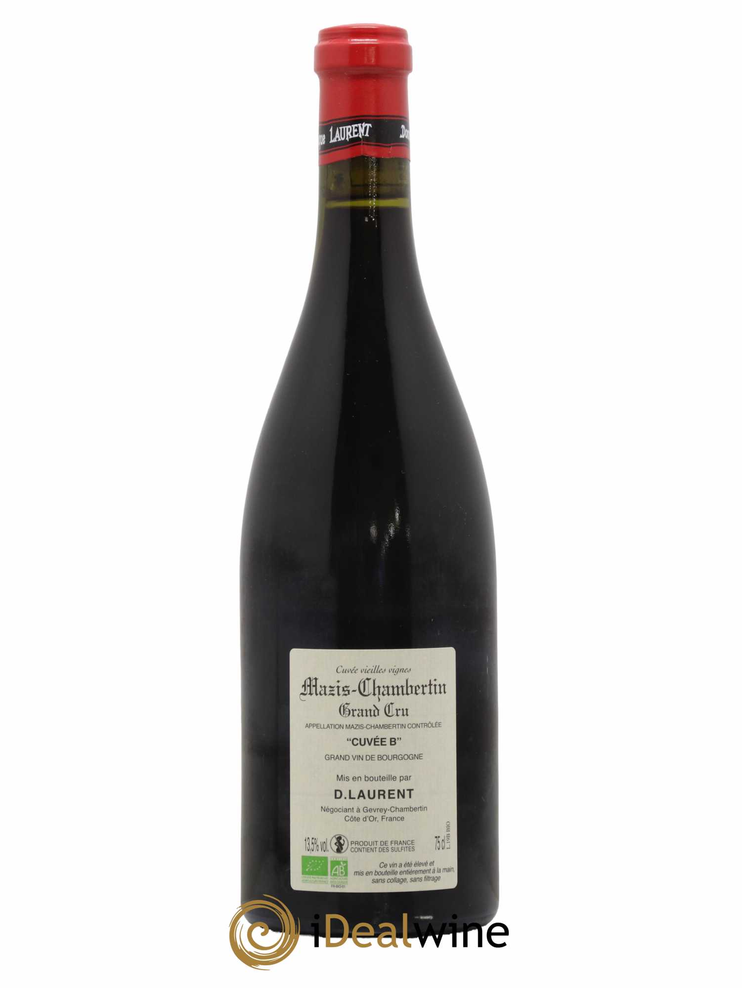 Mazis-Chambertin Grand Cru Vieilles Vignes Cuvée B Dominique Laurent 2020 - Lot de 1 bouteille - 1
