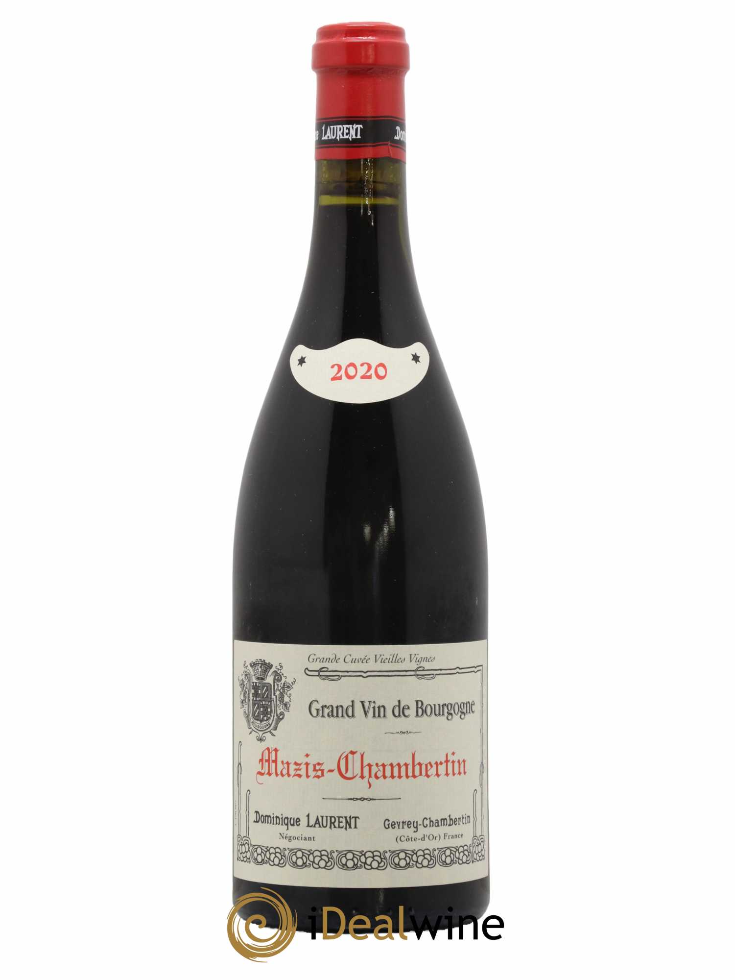 Mazis-Chambertin Grand Cru Vieilles Vignes Cuvée B Dominique Laurent 2020 - Lot de 1 bouteille - 0