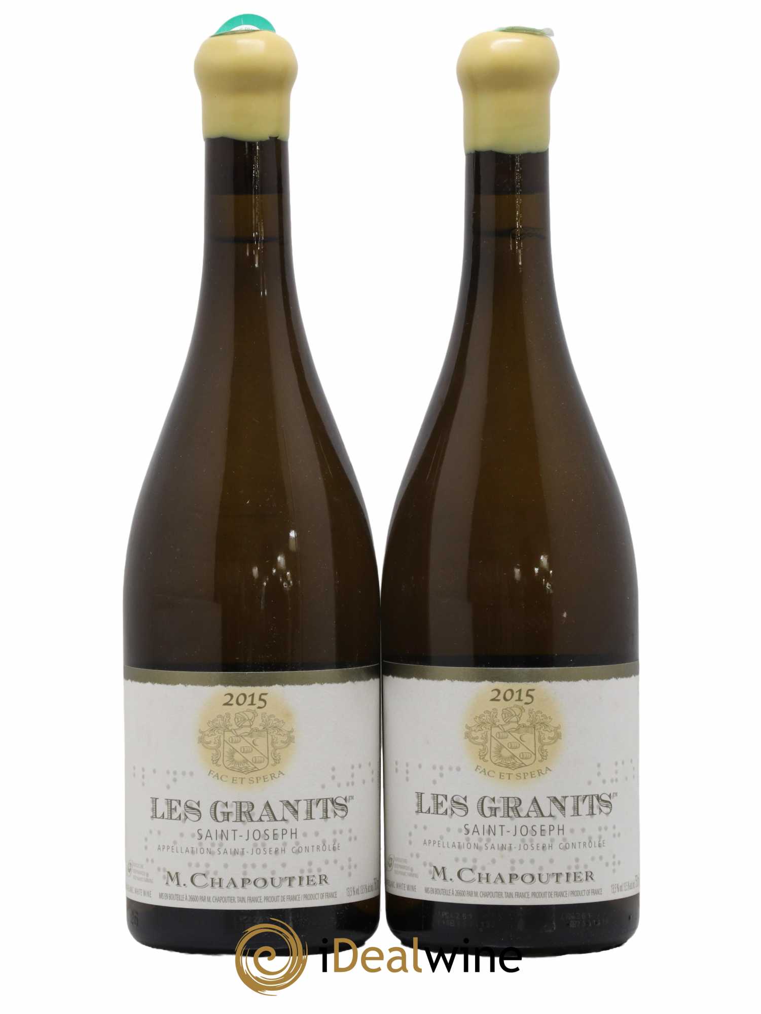 Saint-Joseph Les Granits Chapoutier 2015 - Lot de 2 bouteilles - 0