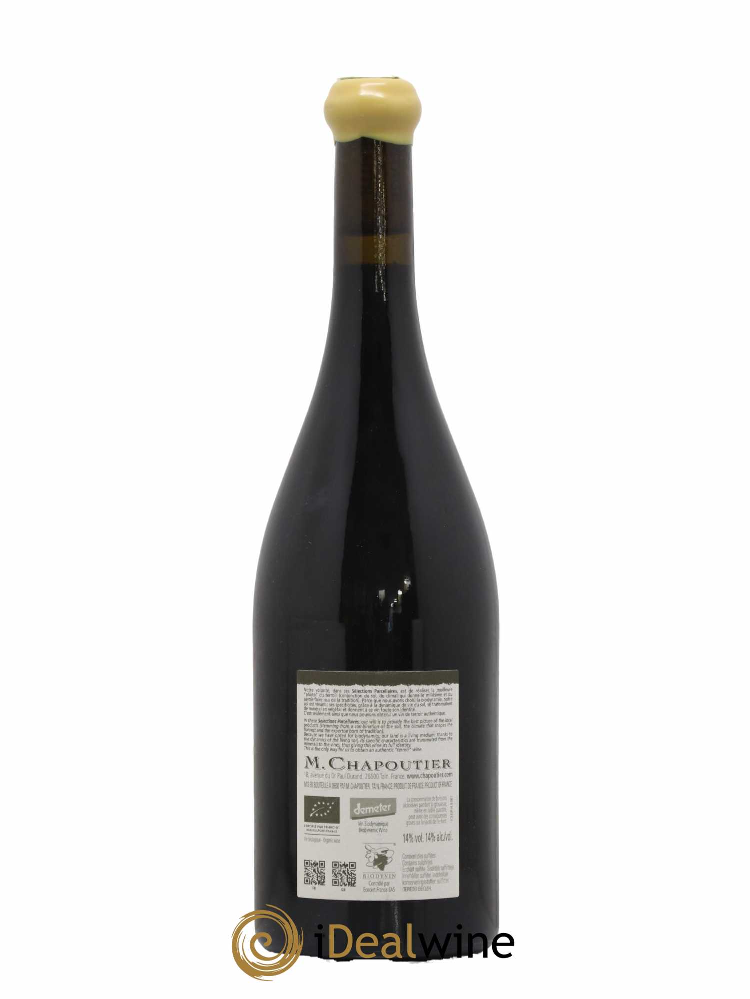 Hermitage Ermitage l'Ermite Chapoutier 2015 - Lot de 1 bouteille - 1
