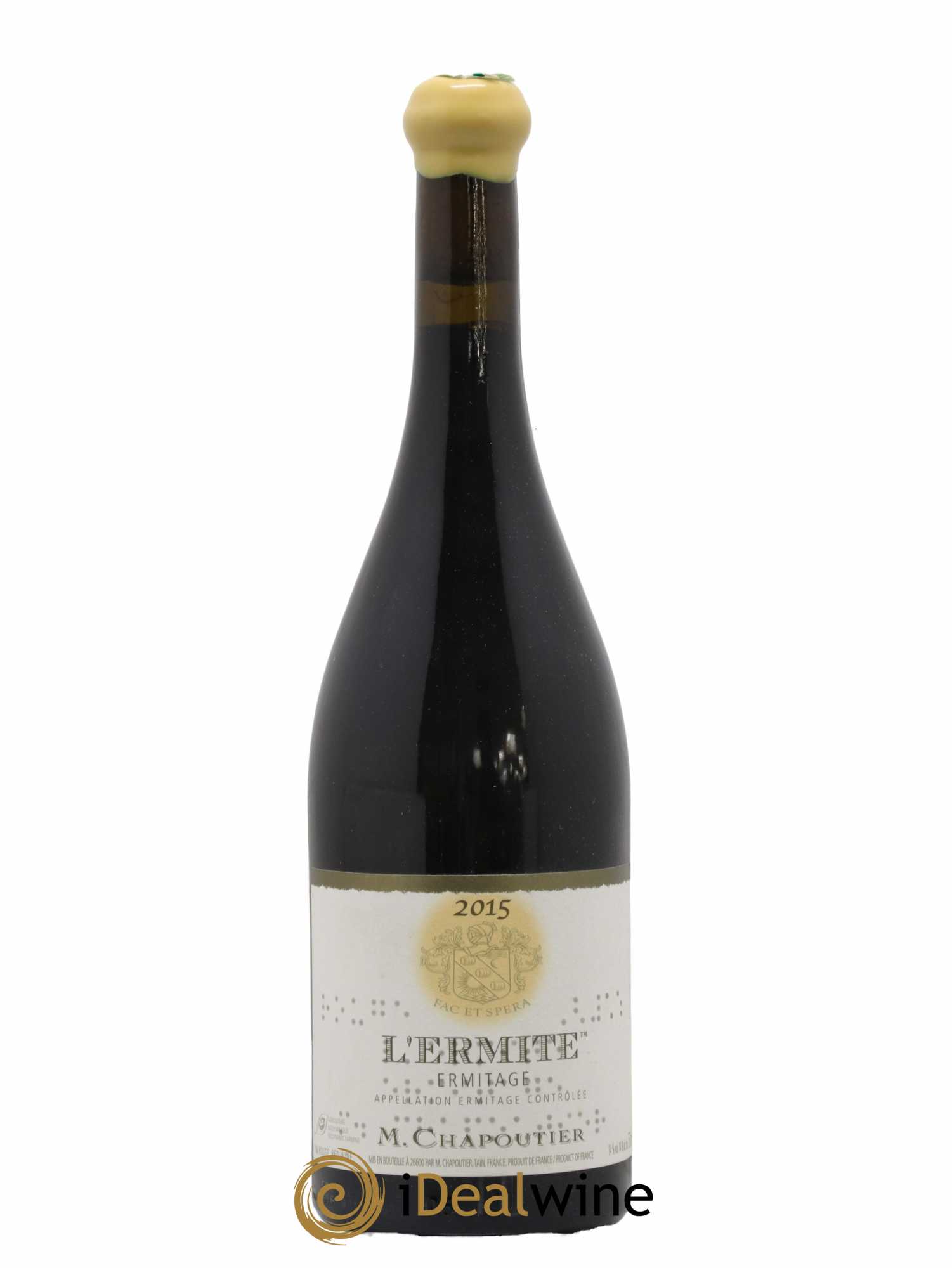 Hermitage Ermitage l'Ermite Chapoutier 2015 - Lot de 1 bouteille - 0